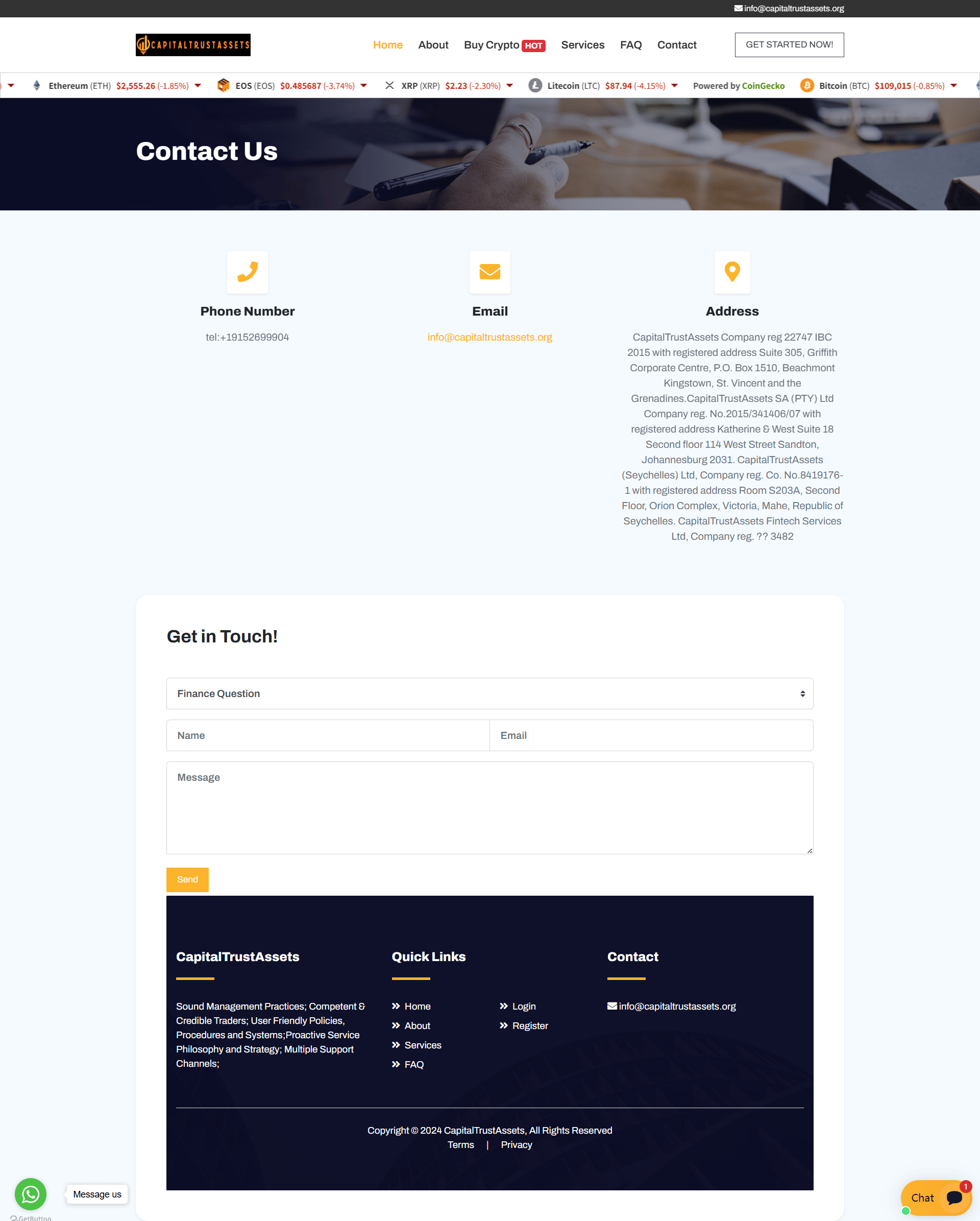 Broker Official Website