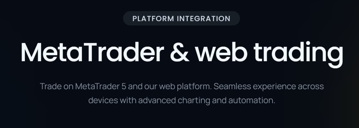 Trading platform information