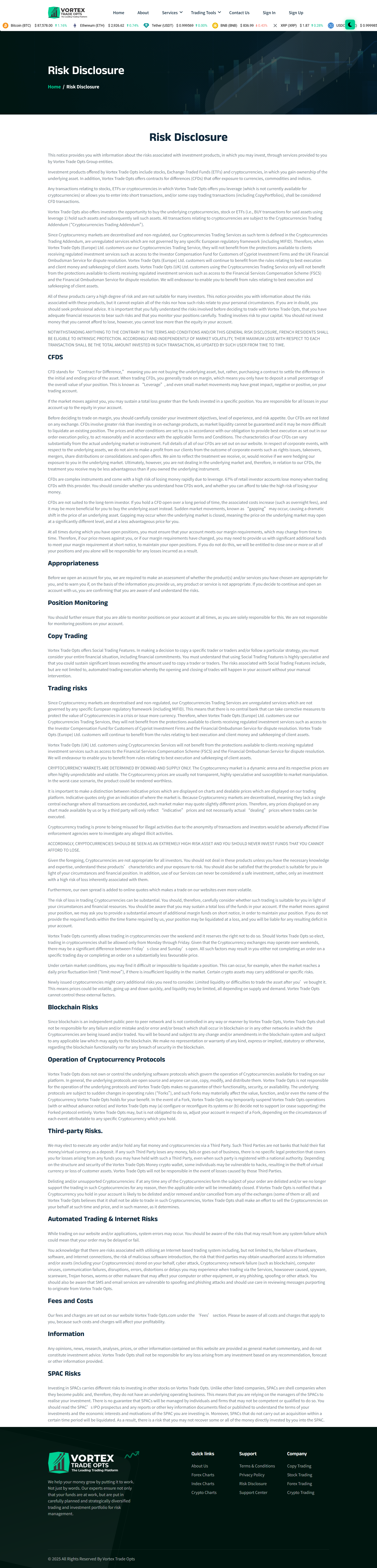 Broker Official Website