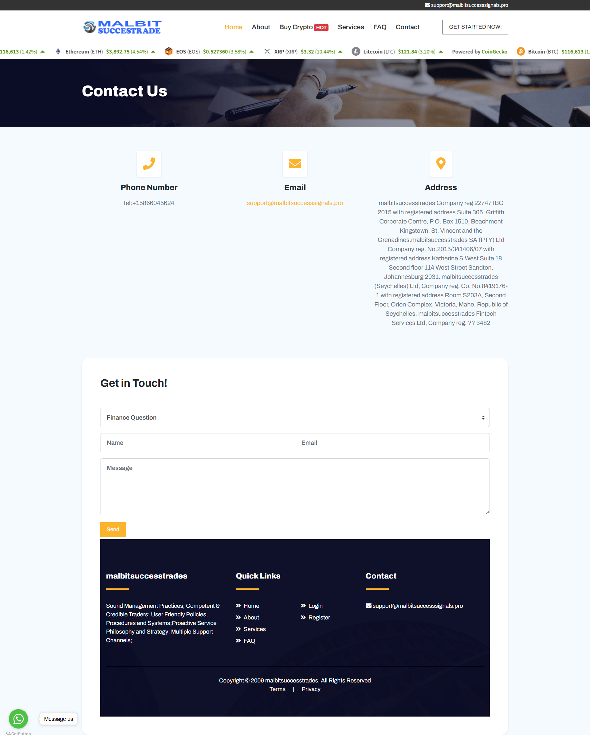 Broker Official Website
