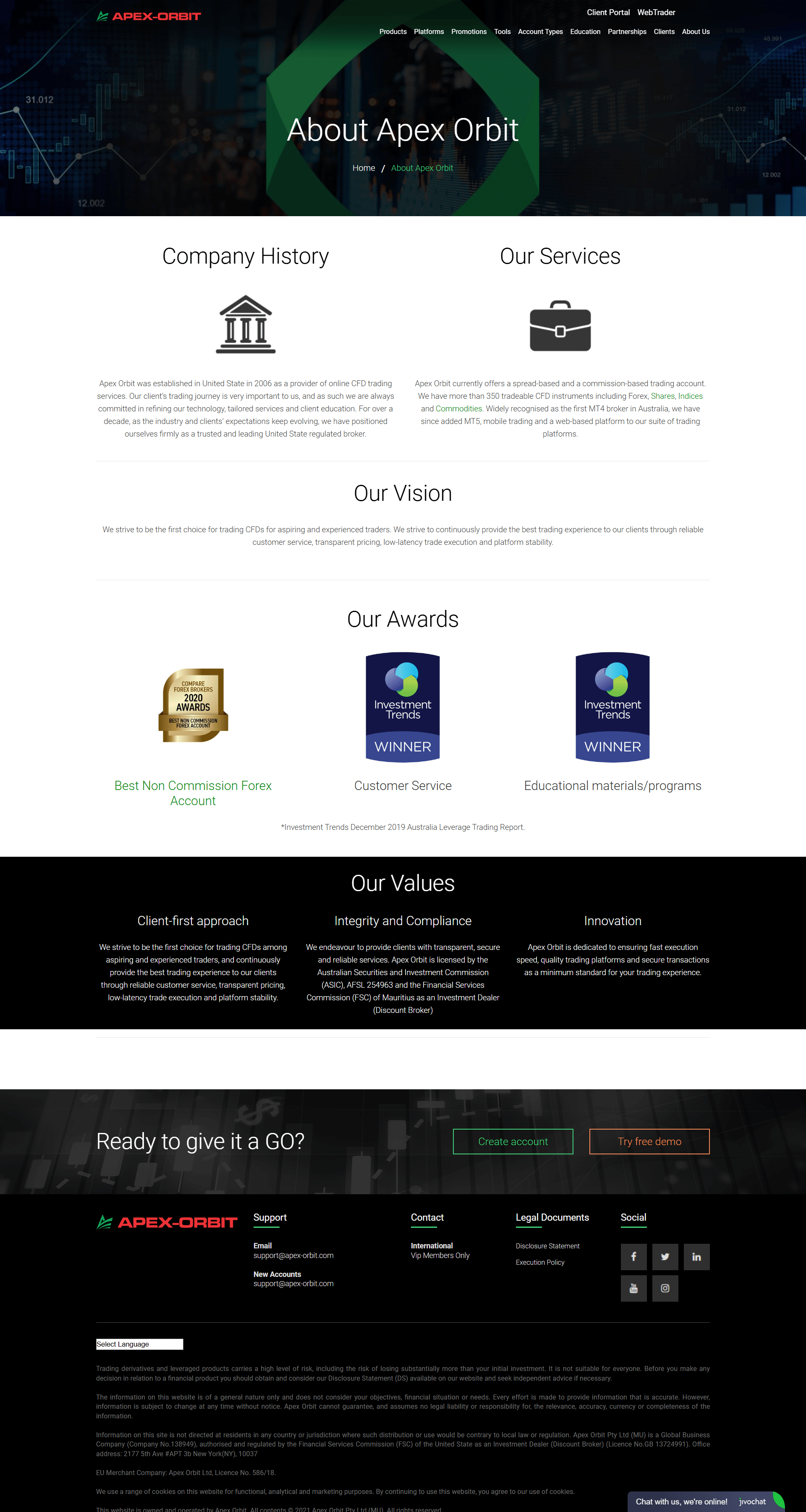 Apex Orbit Official Website