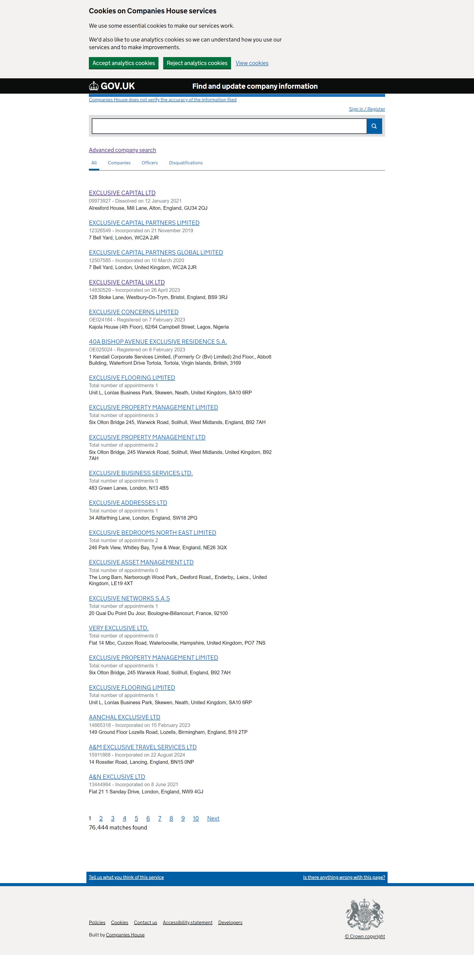 UK Companies House