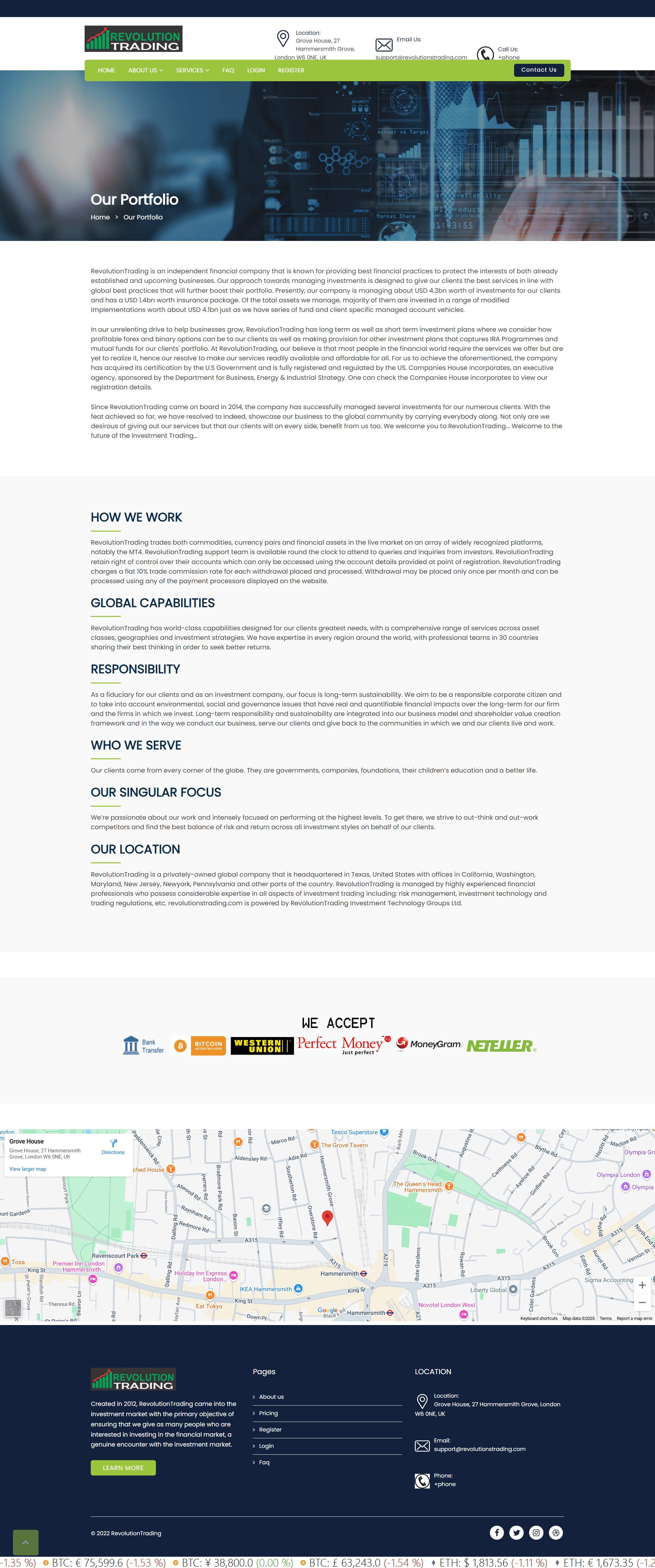 RevolutionTrading Official Website