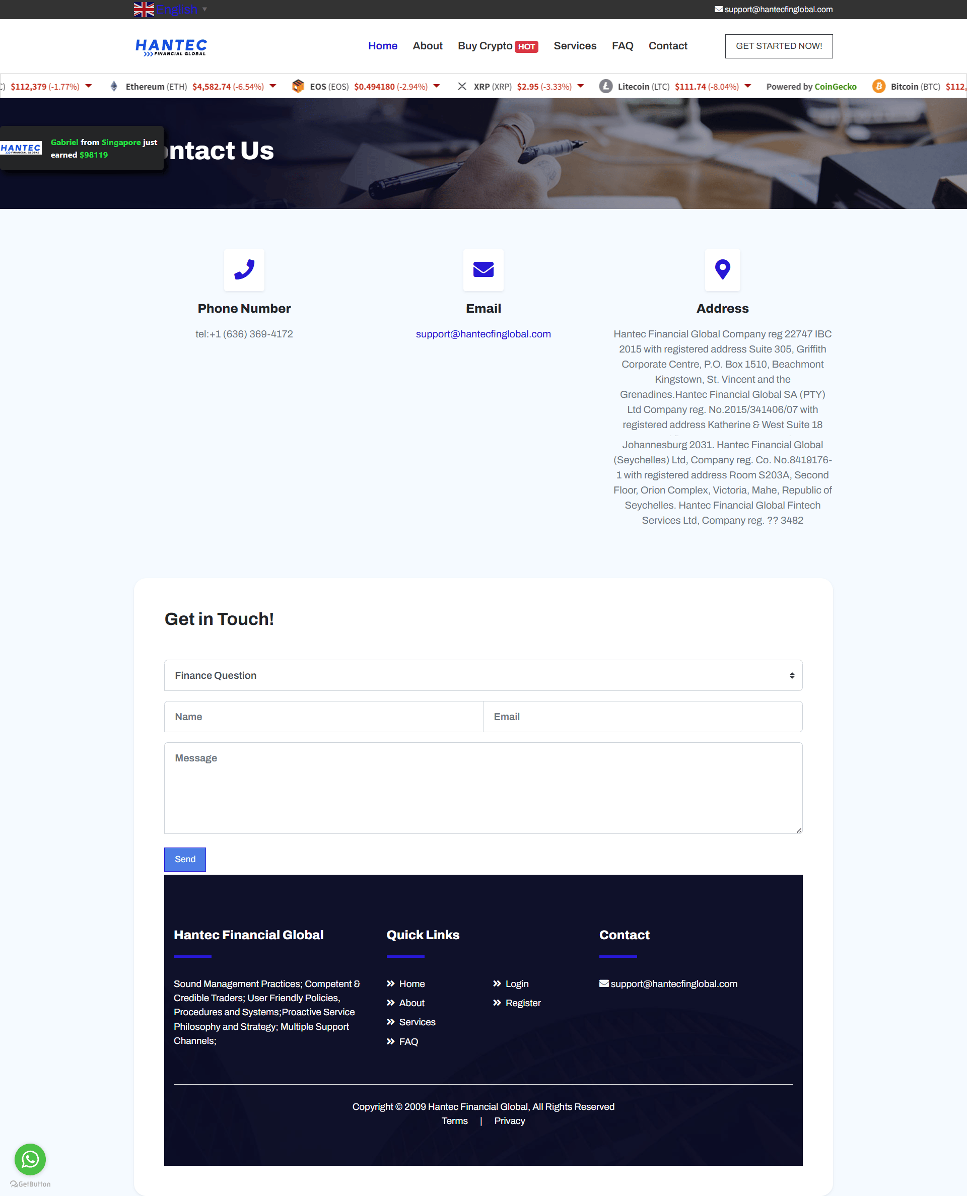 Broker Official Website