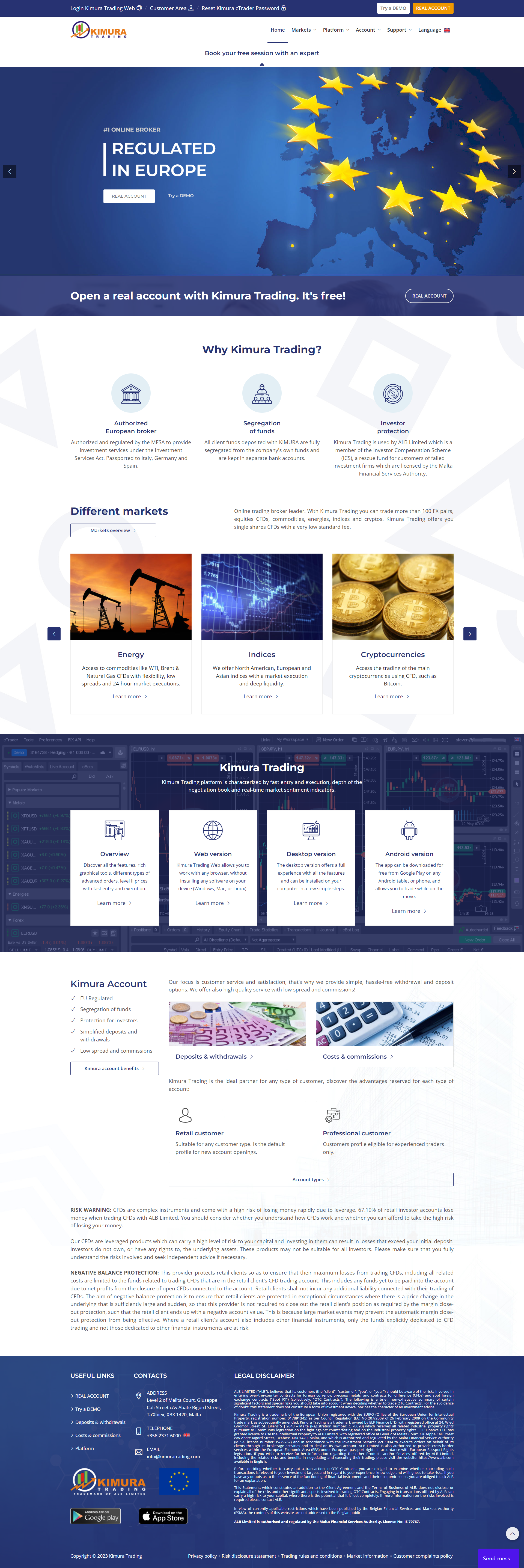 Kimura Trading Broker官网