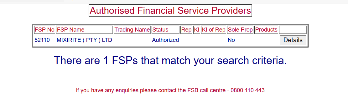 FSCA