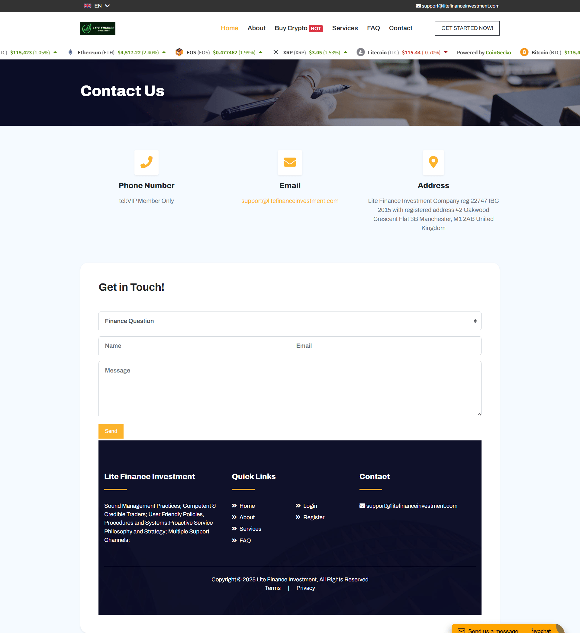 Broker Official Website