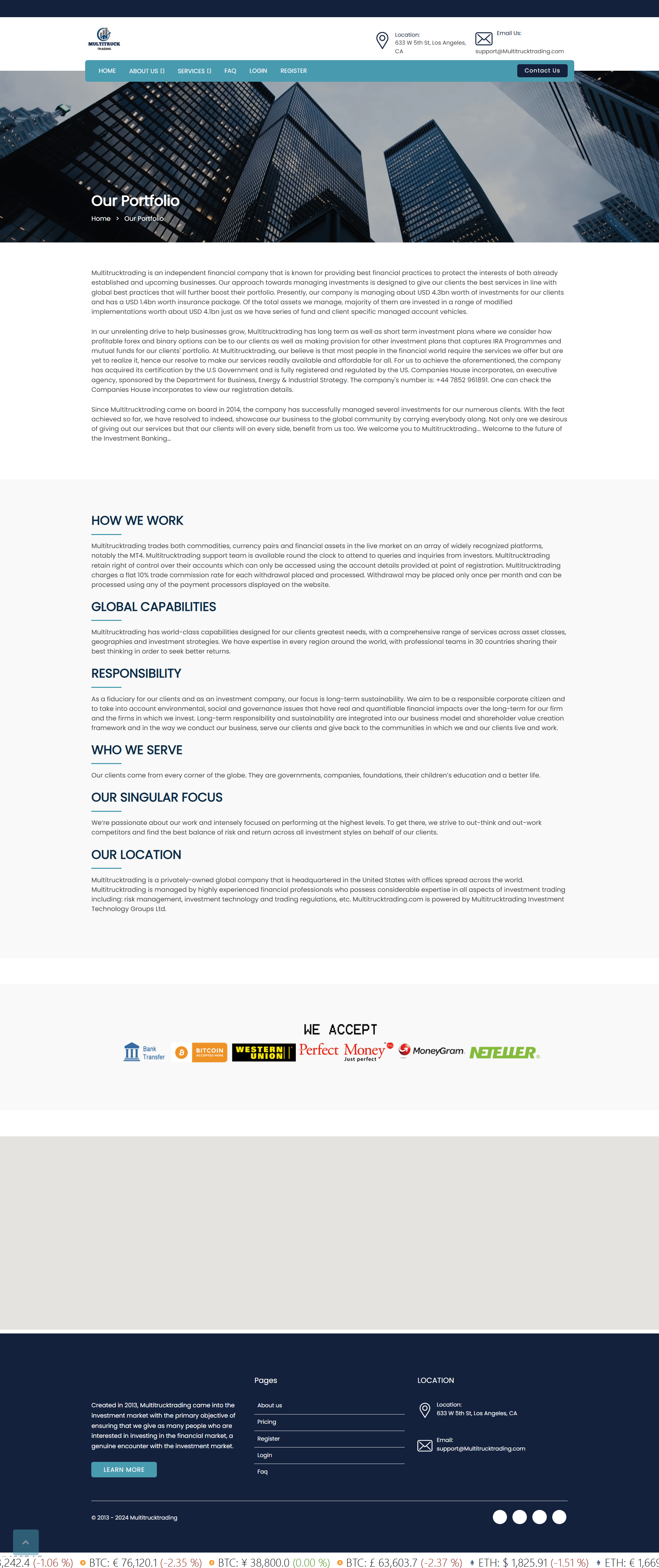 Broker Official Website