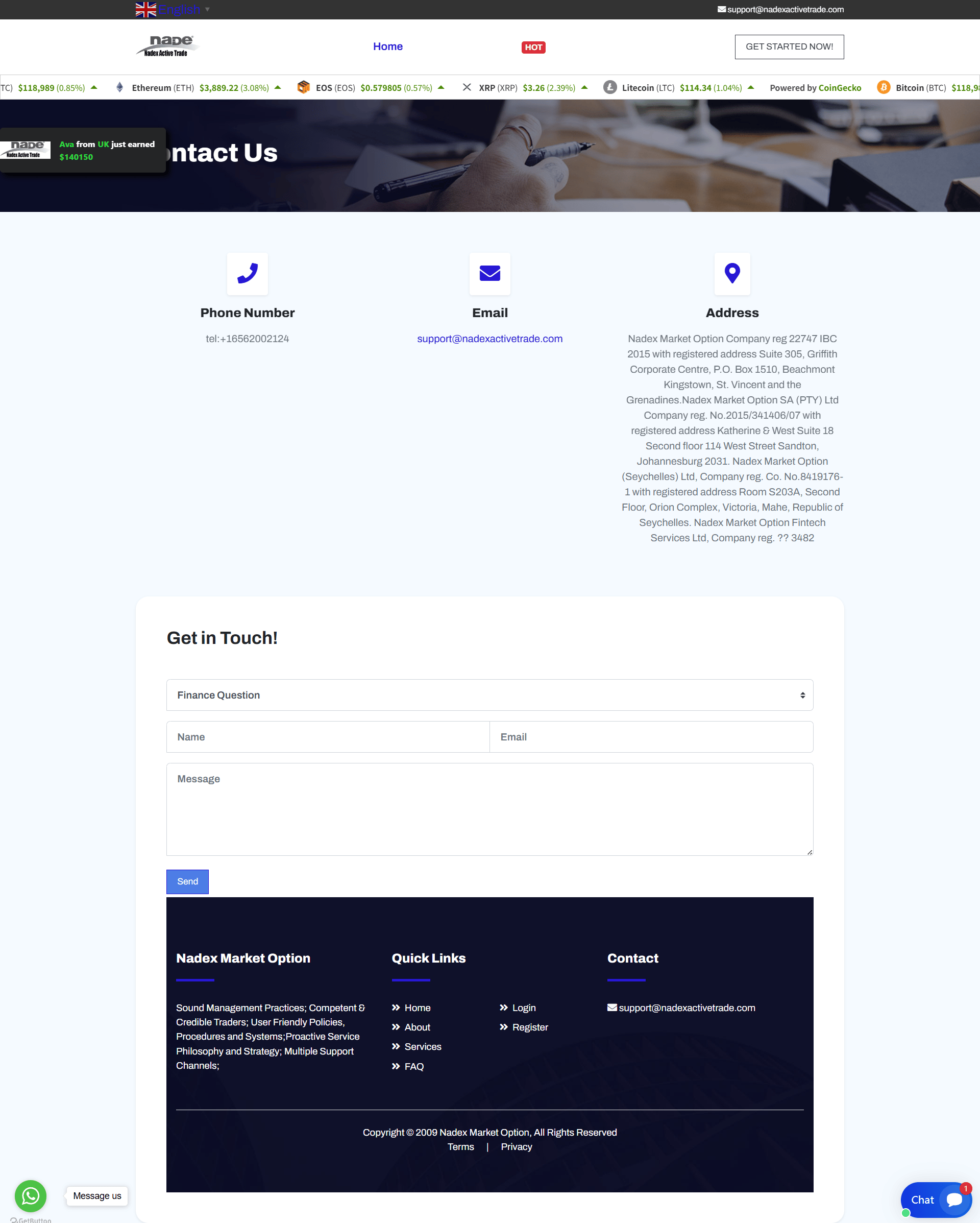 Broker Official Website