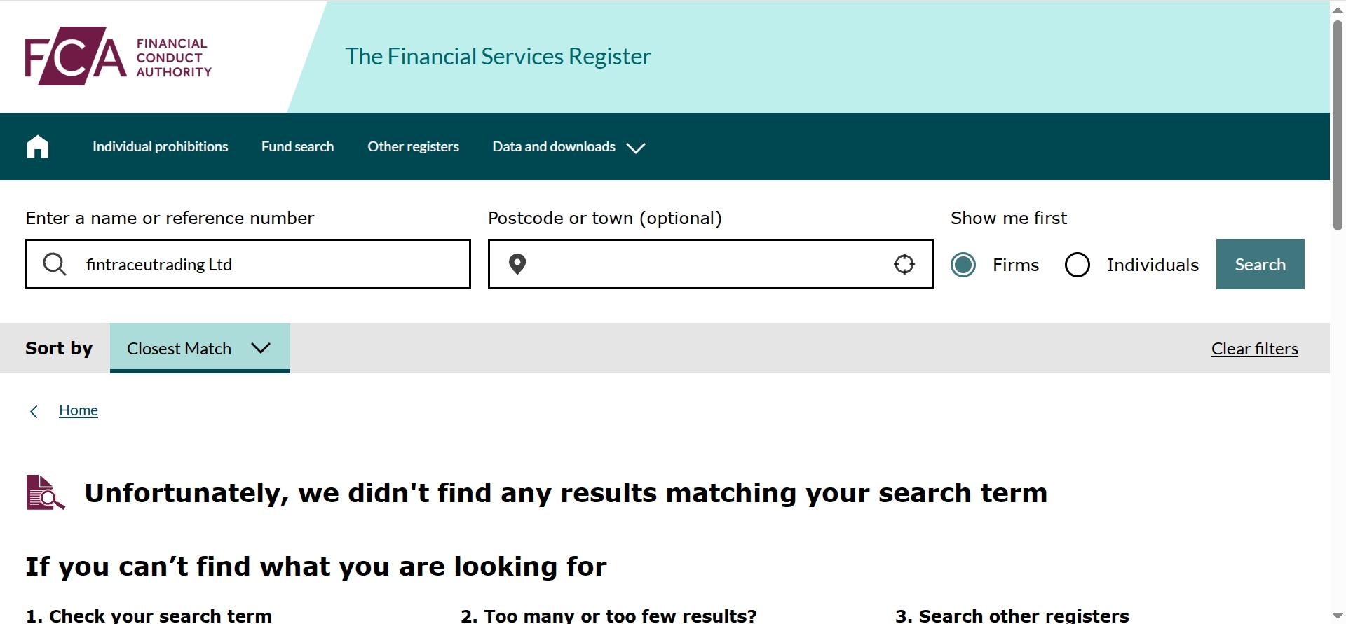 FCA Inquiry