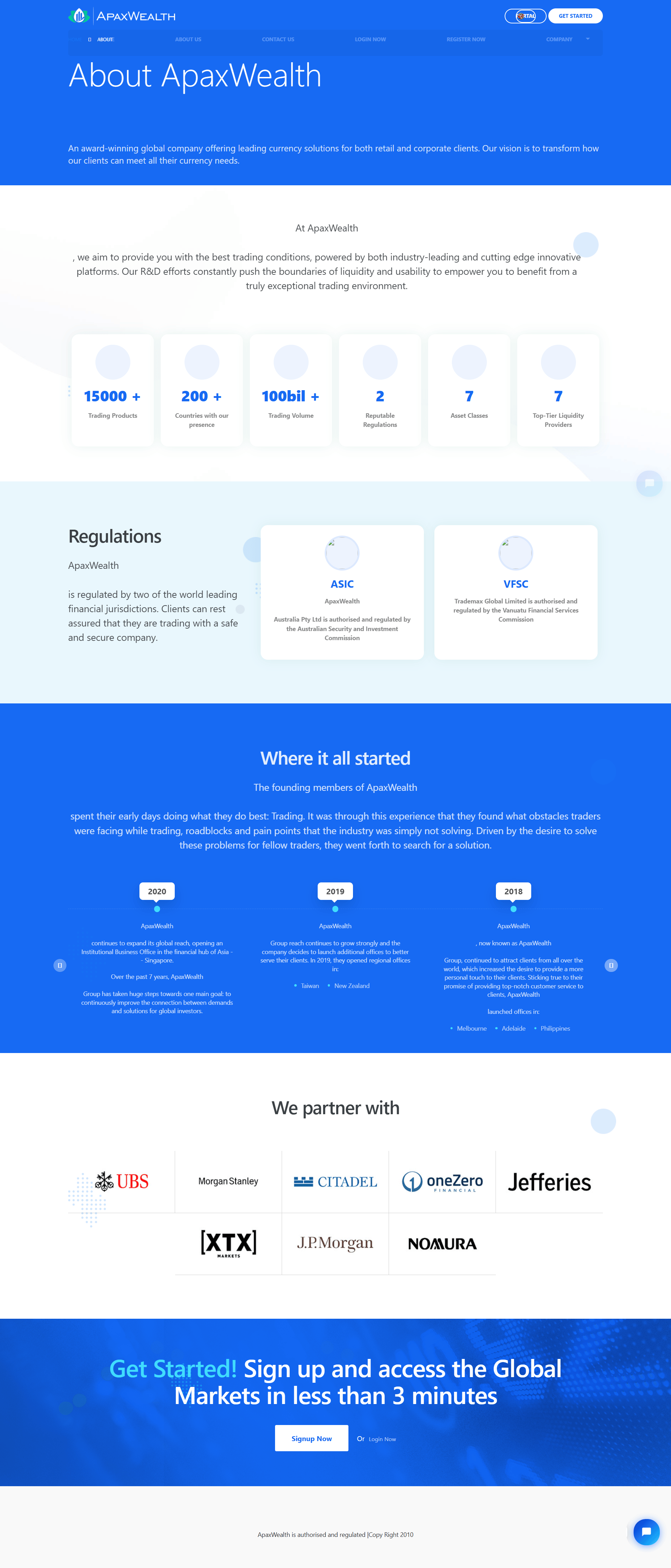 ApaxWealth Official Website