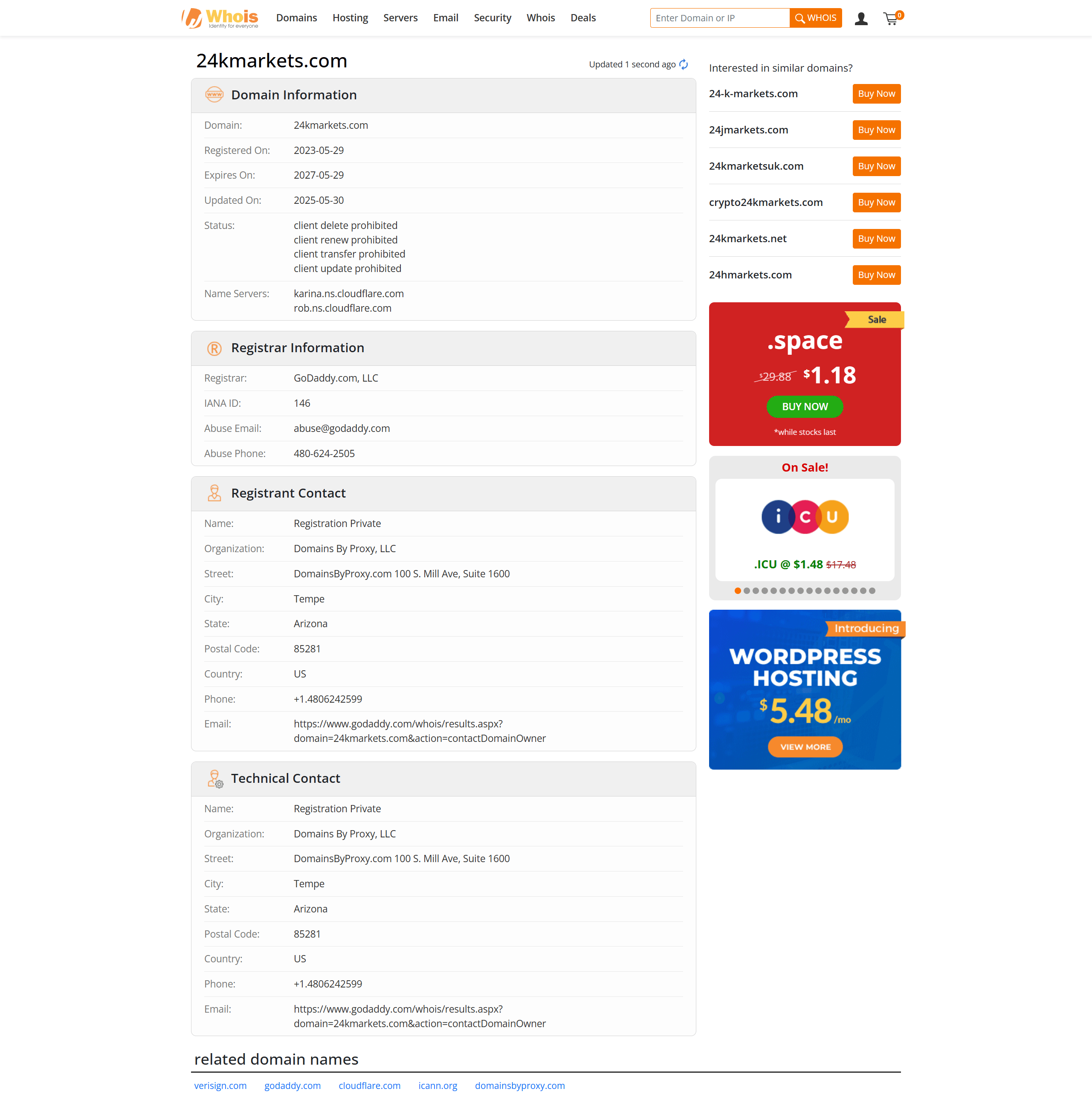 whois