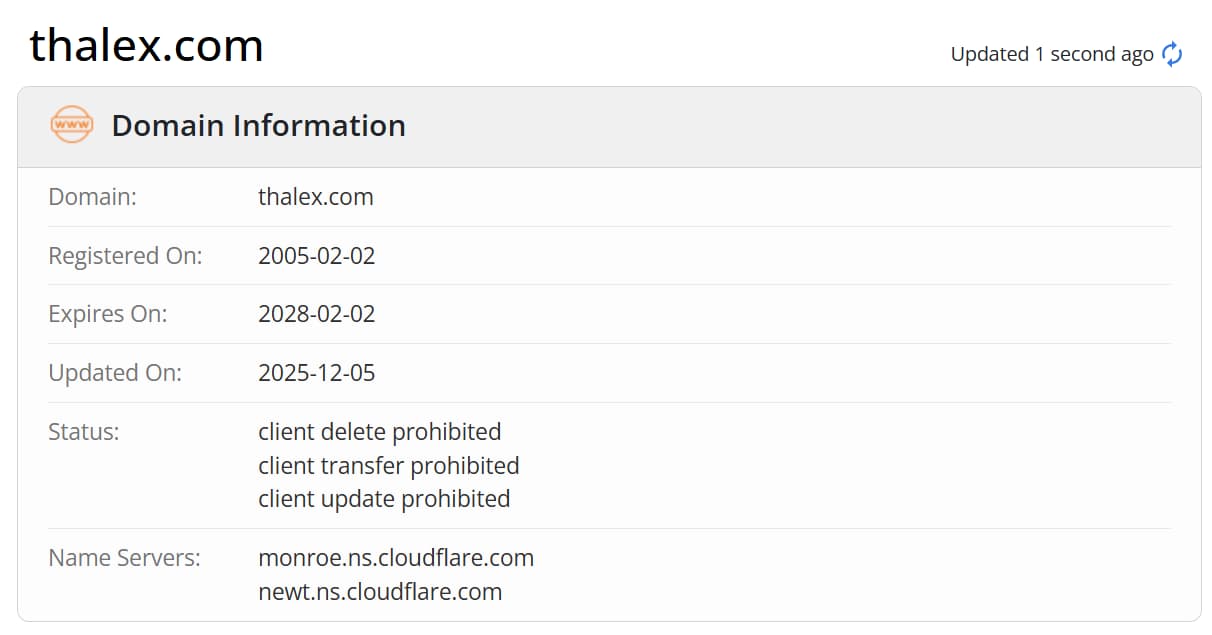 whois domain registration time