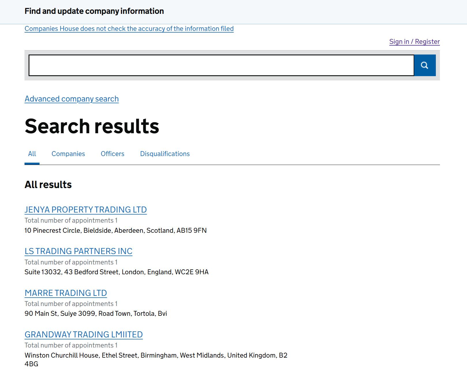 Companies House