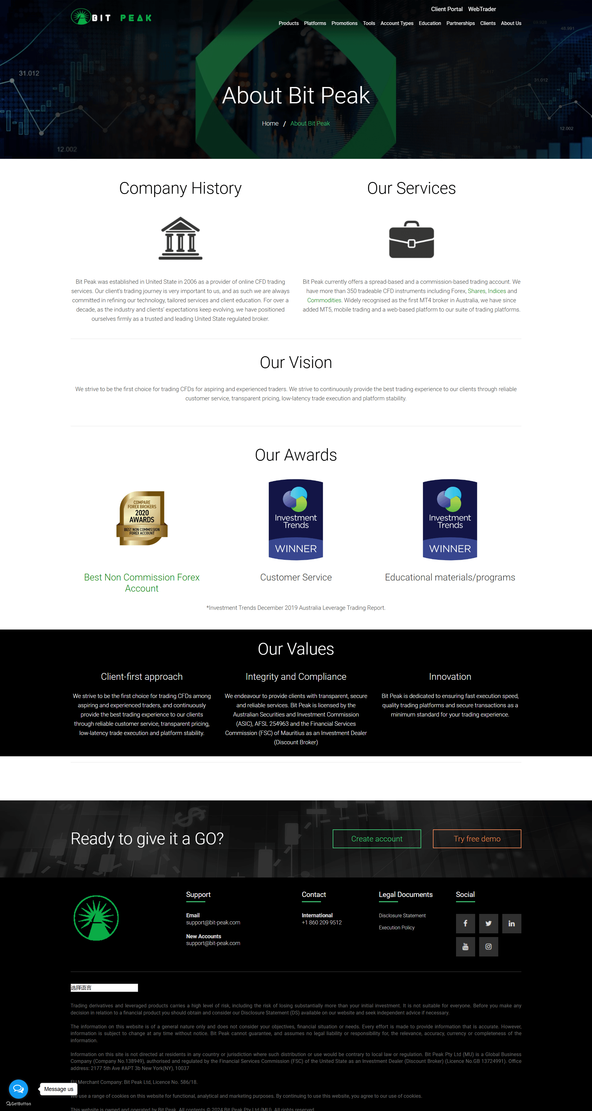 Bit Peak Official Website