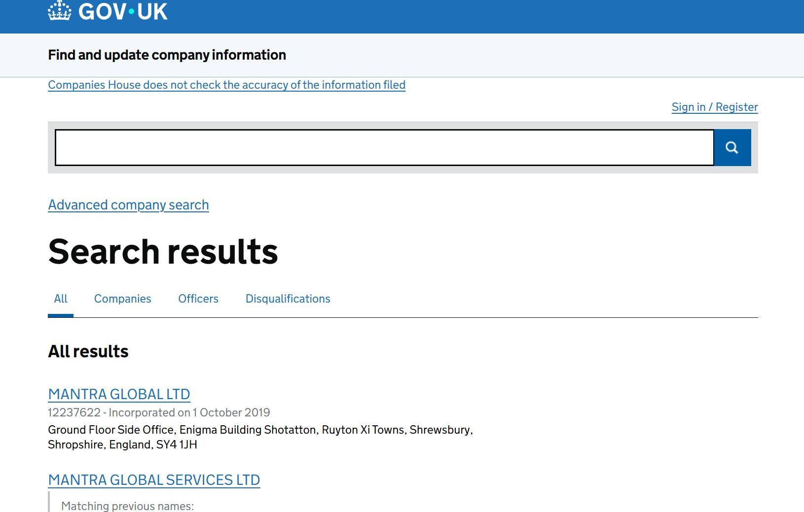 Companies House
