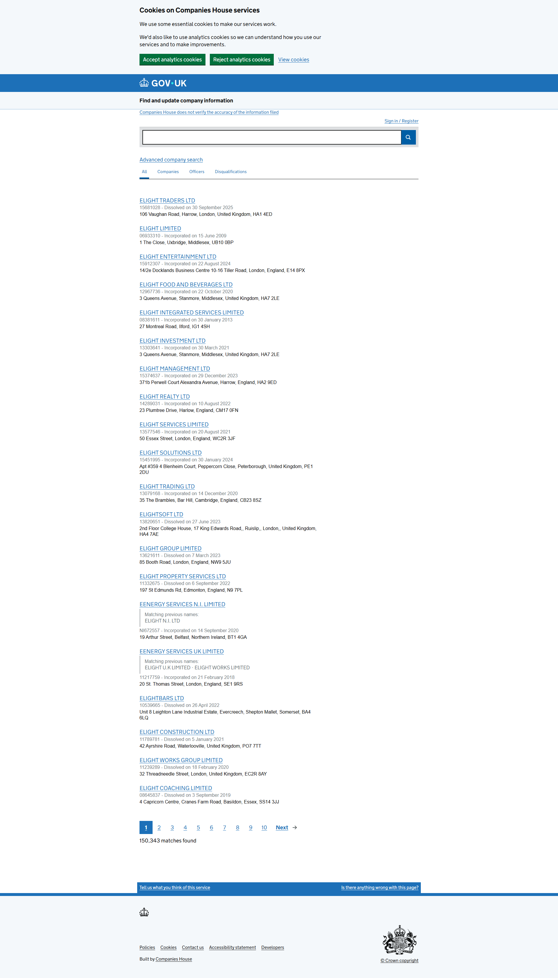 companies house