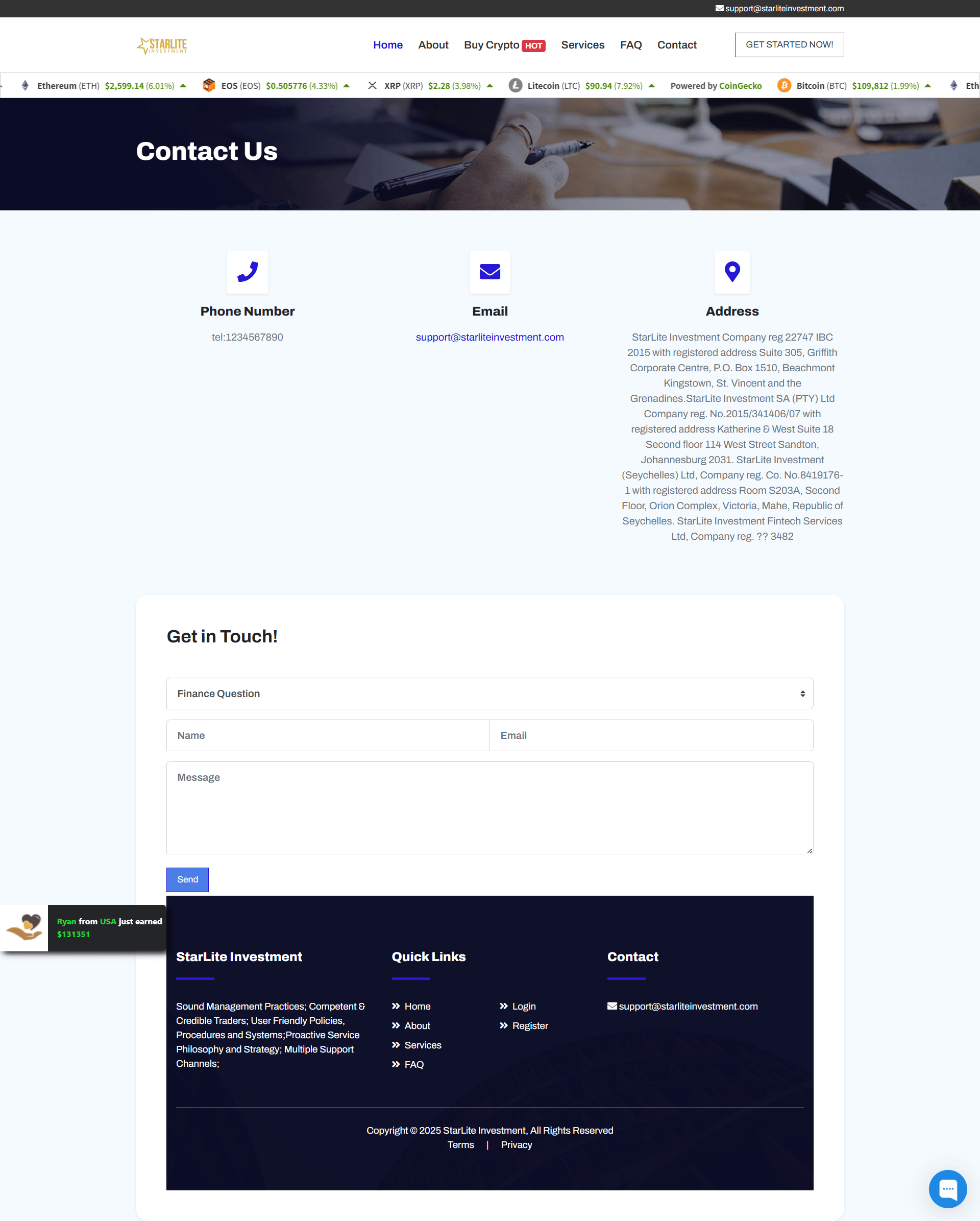 Broker Official Website