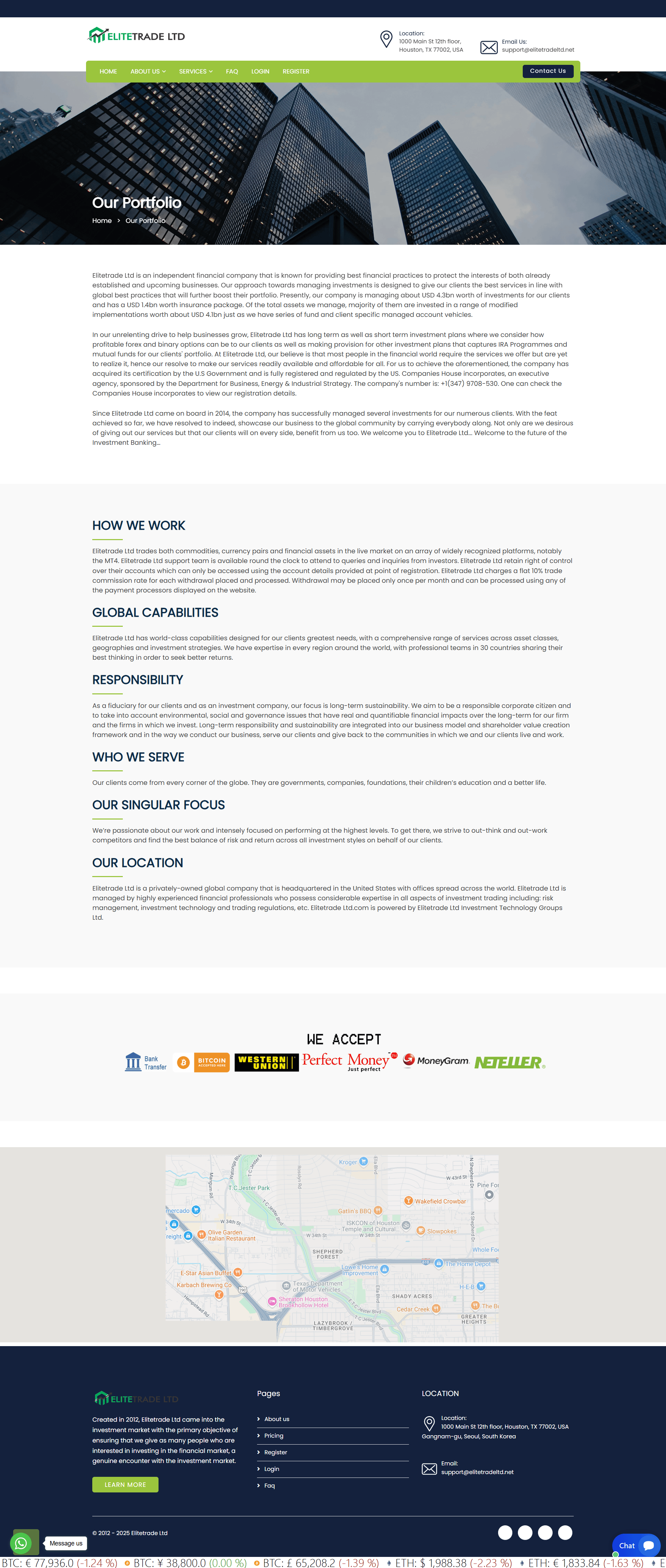 Elitetrade Ltd Official Website
