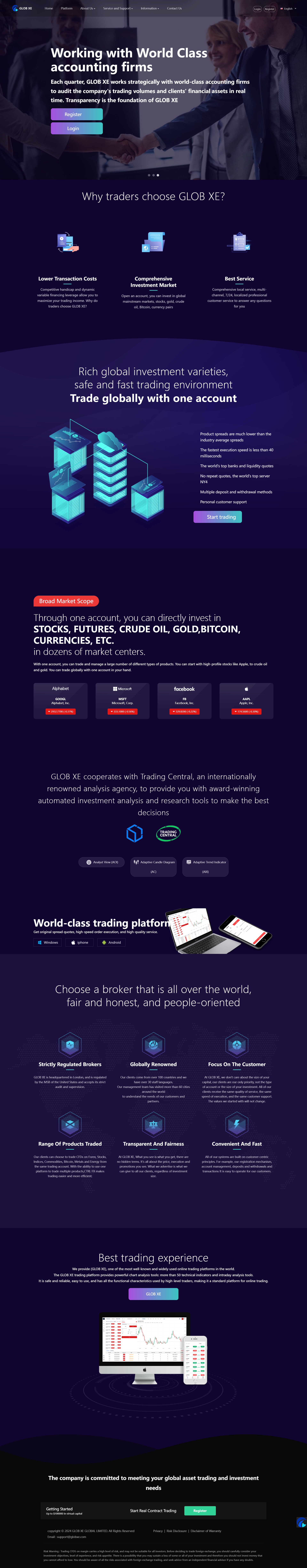 GLOB XE Official Website