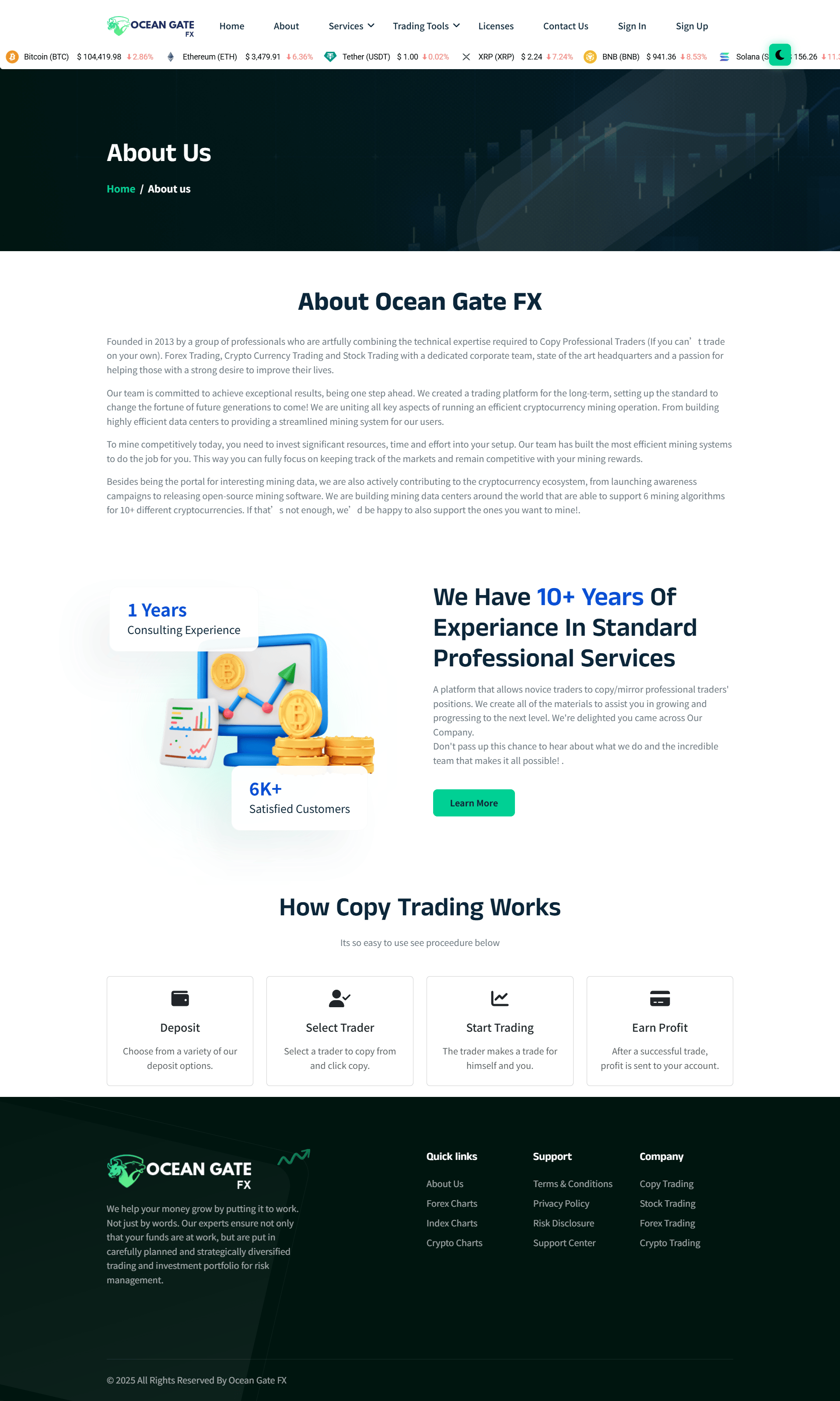 Broker Official Website