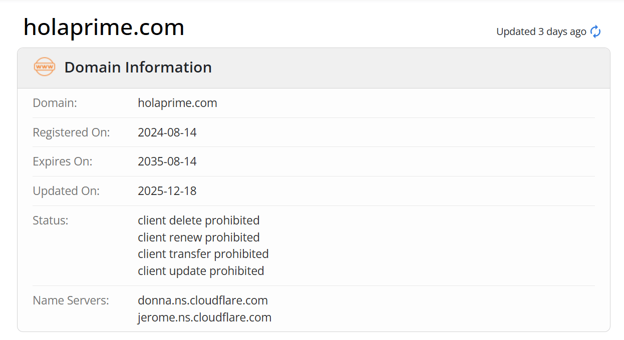 whois