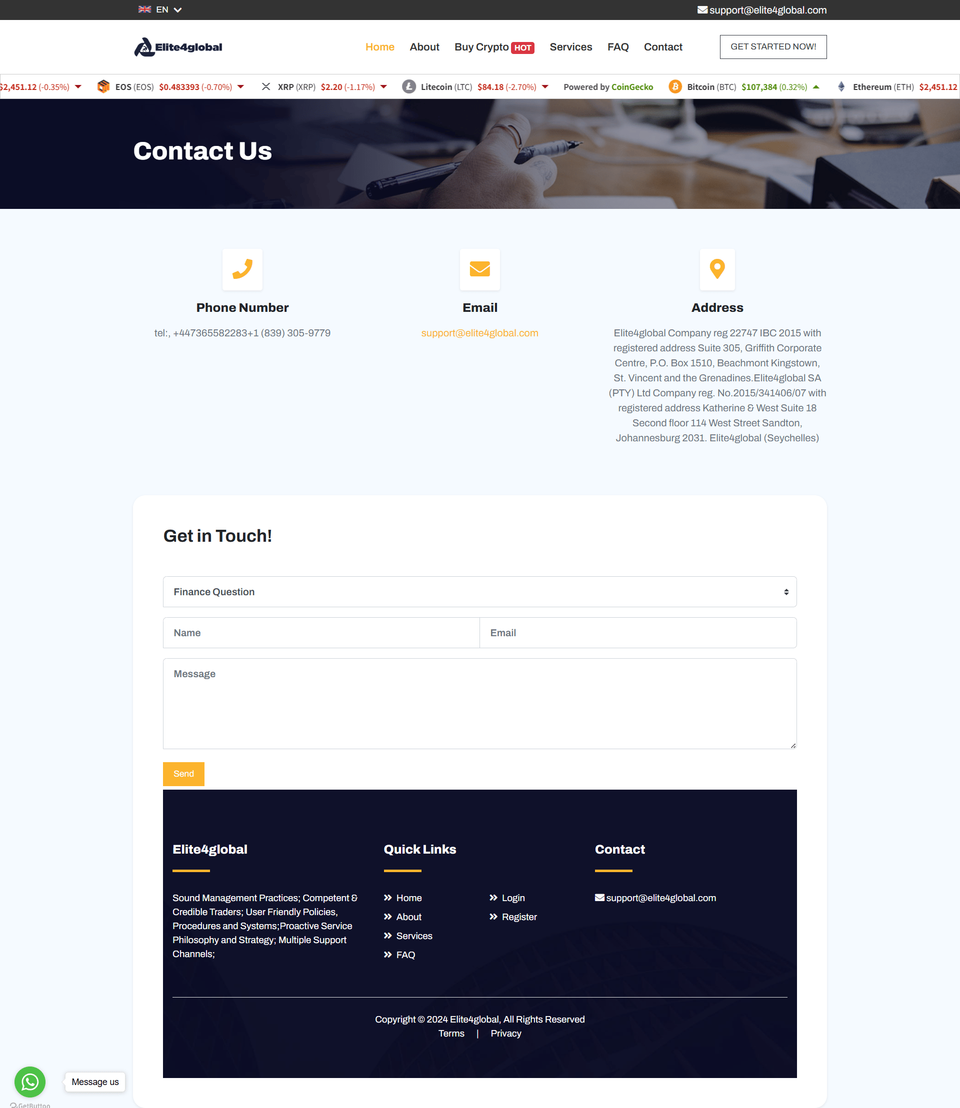 Broker Official Website