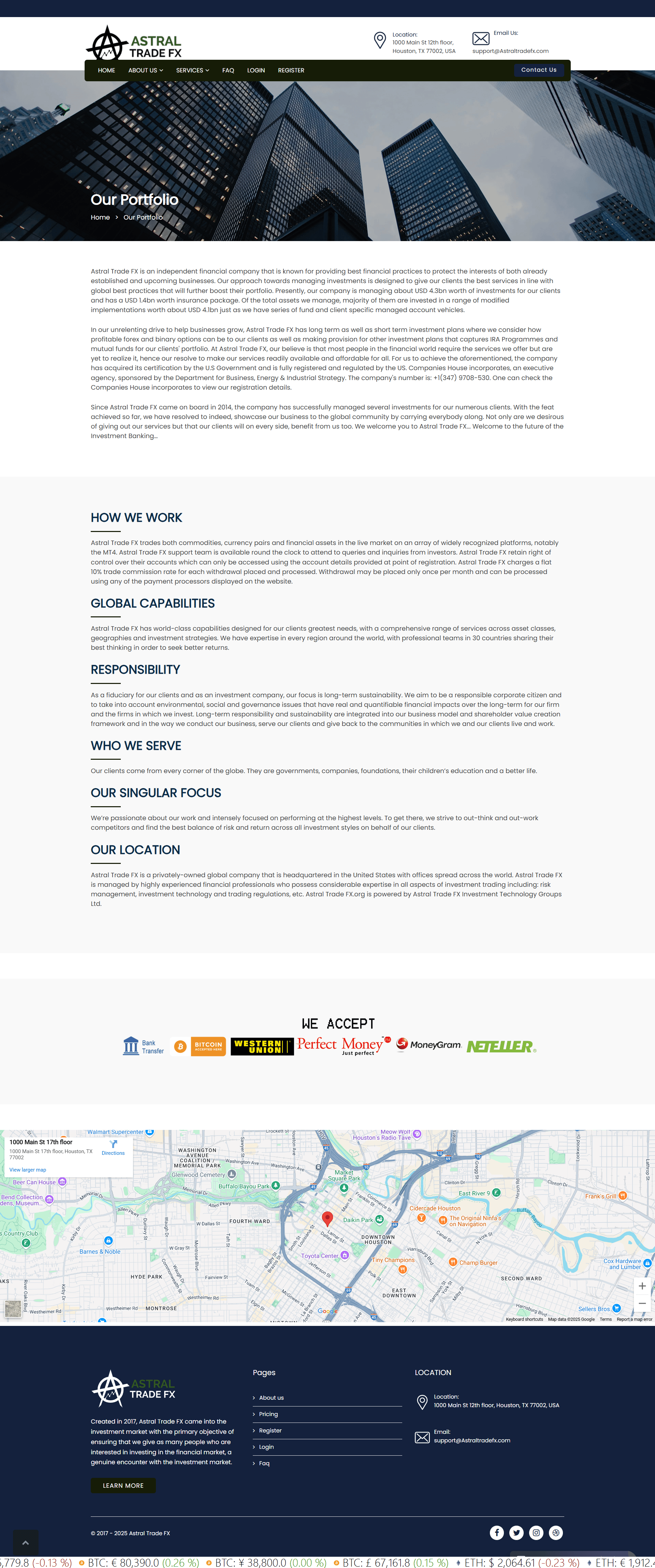 Astral Trade FX Official Website
