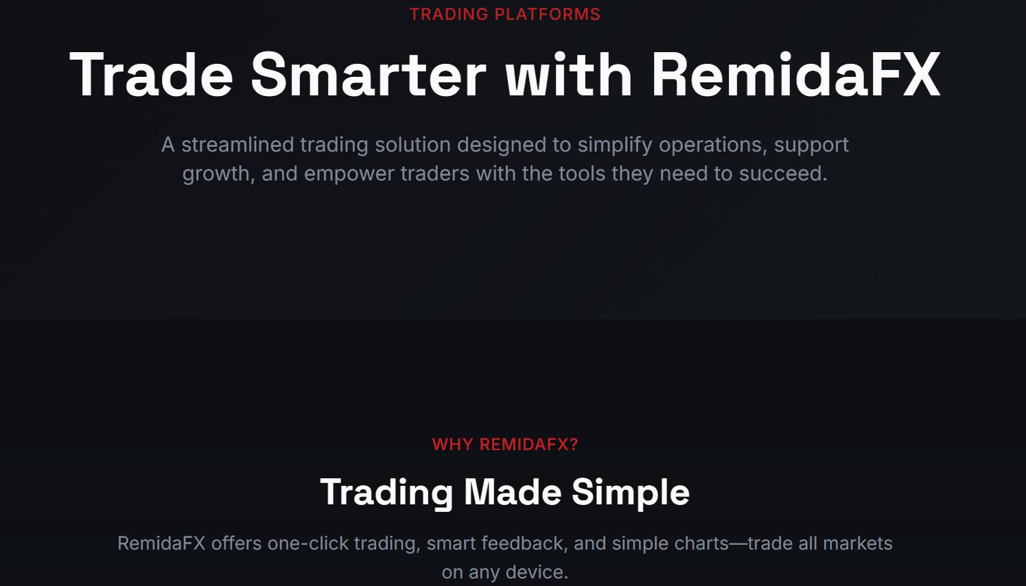 Trading platform information