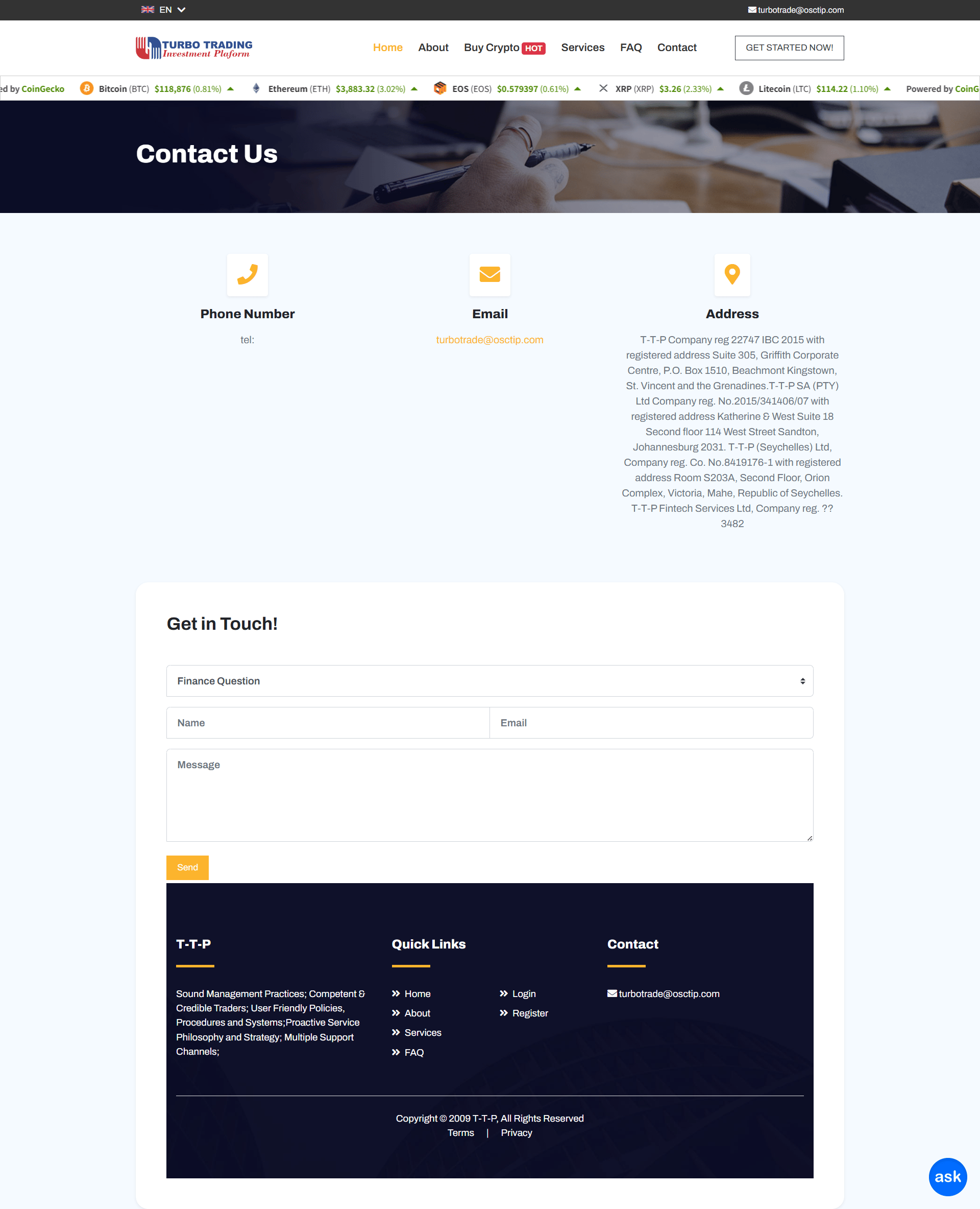 Broker Official Website
