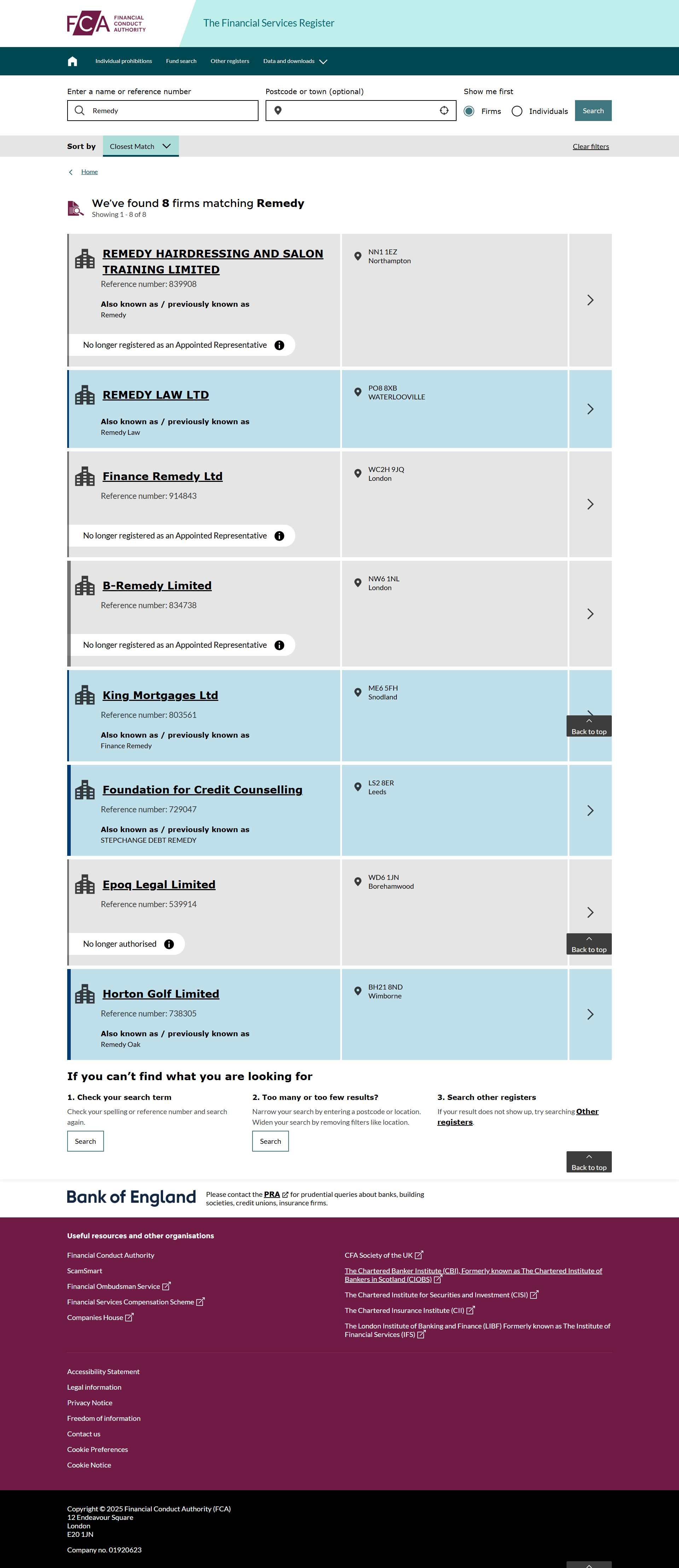UK Financial Conduct Authority(FCA)