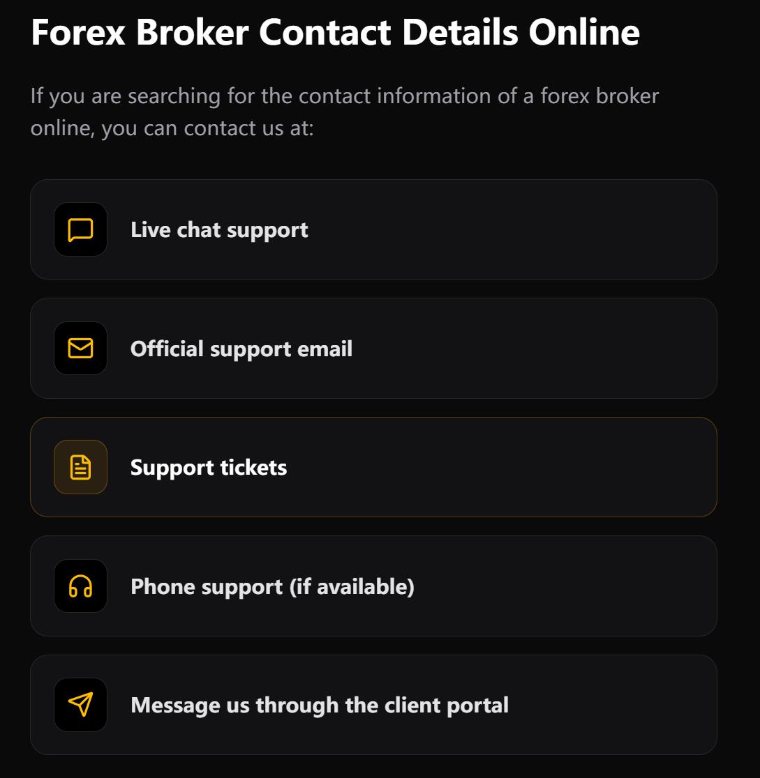 Contact Information