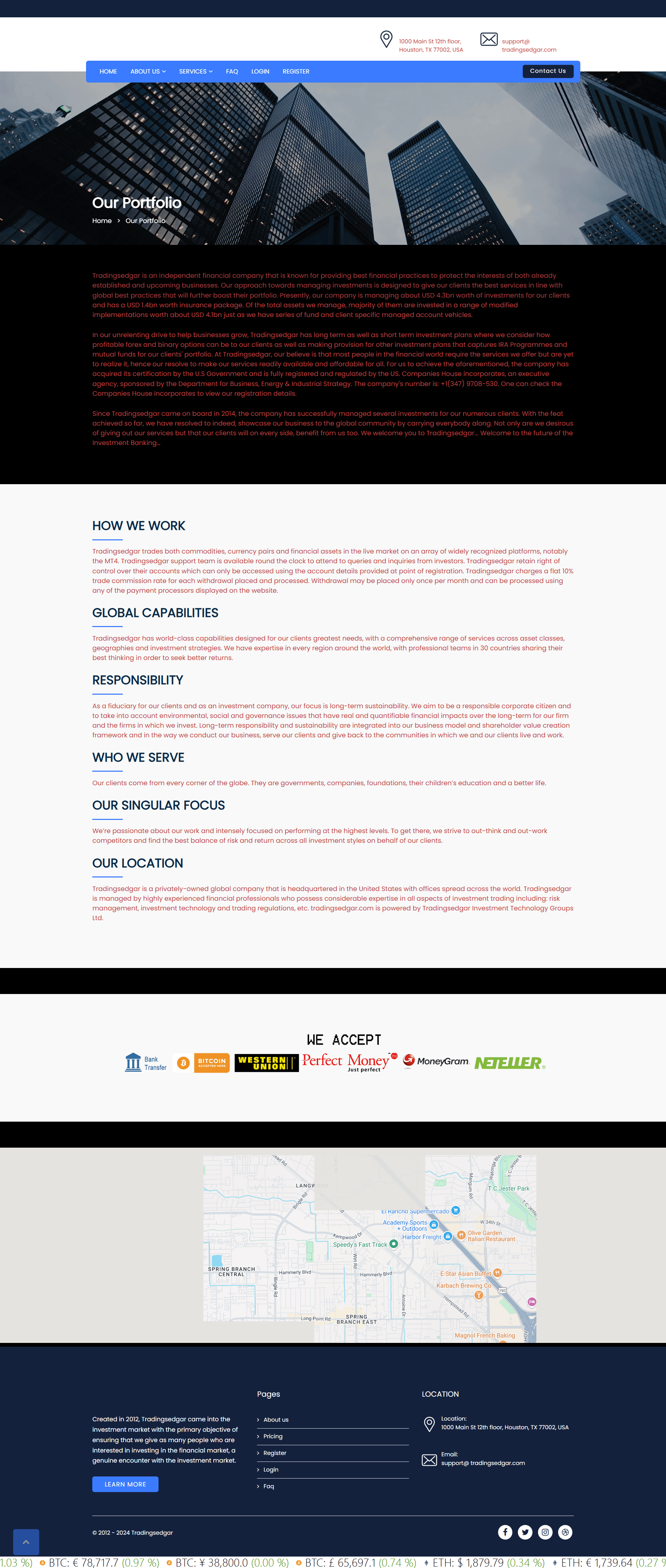 Broker Official Website