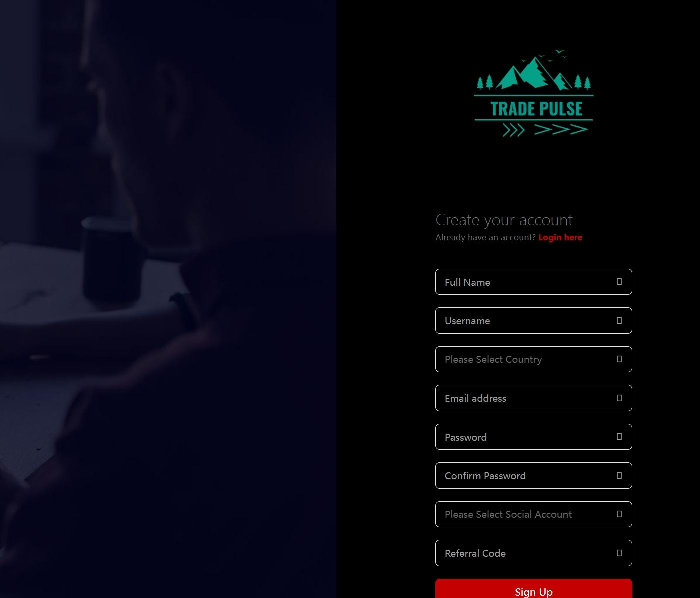 register of Trade Pulse