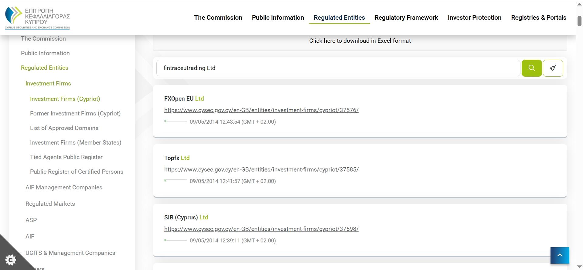 CySEC Inquiries