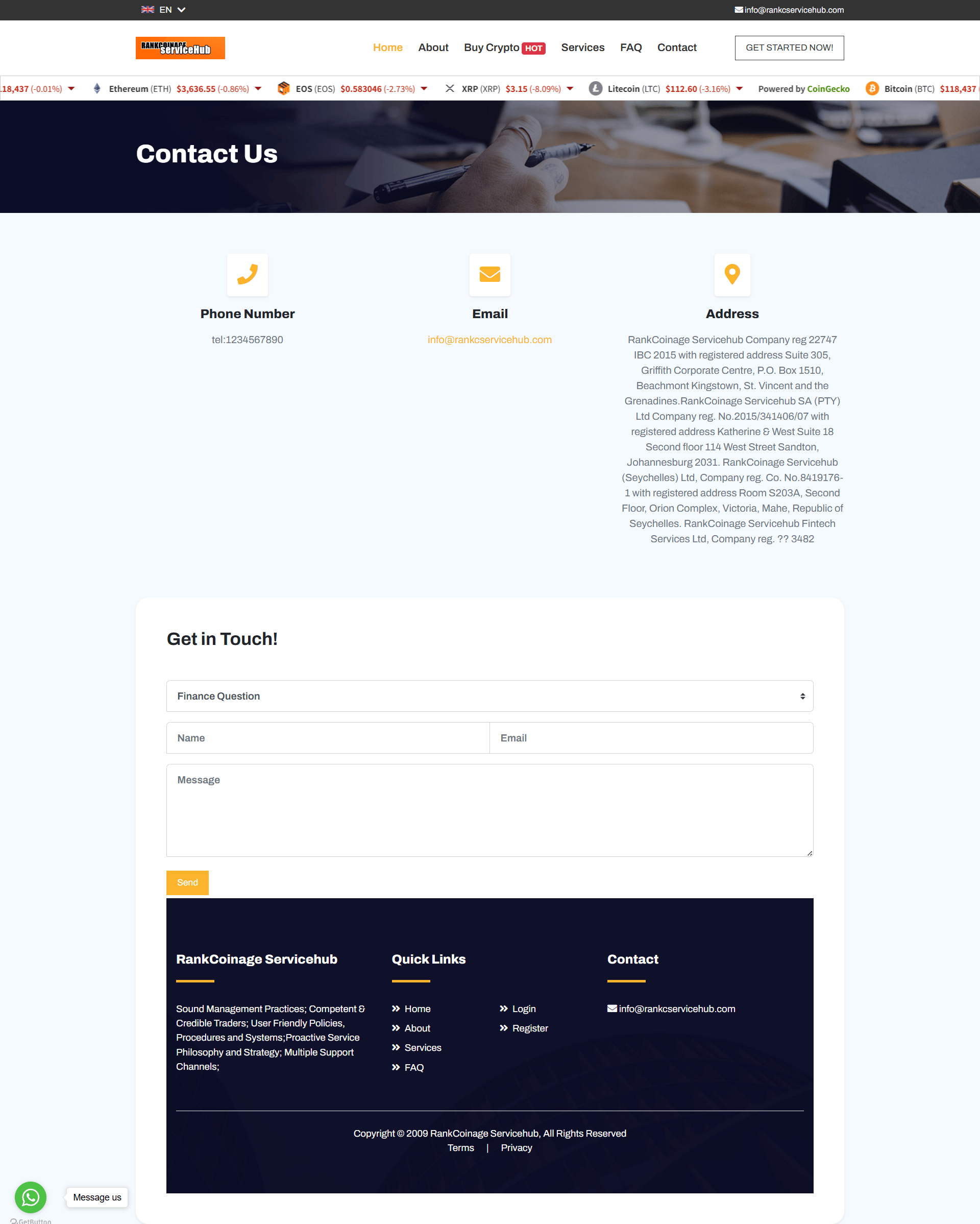 Broker Official Website