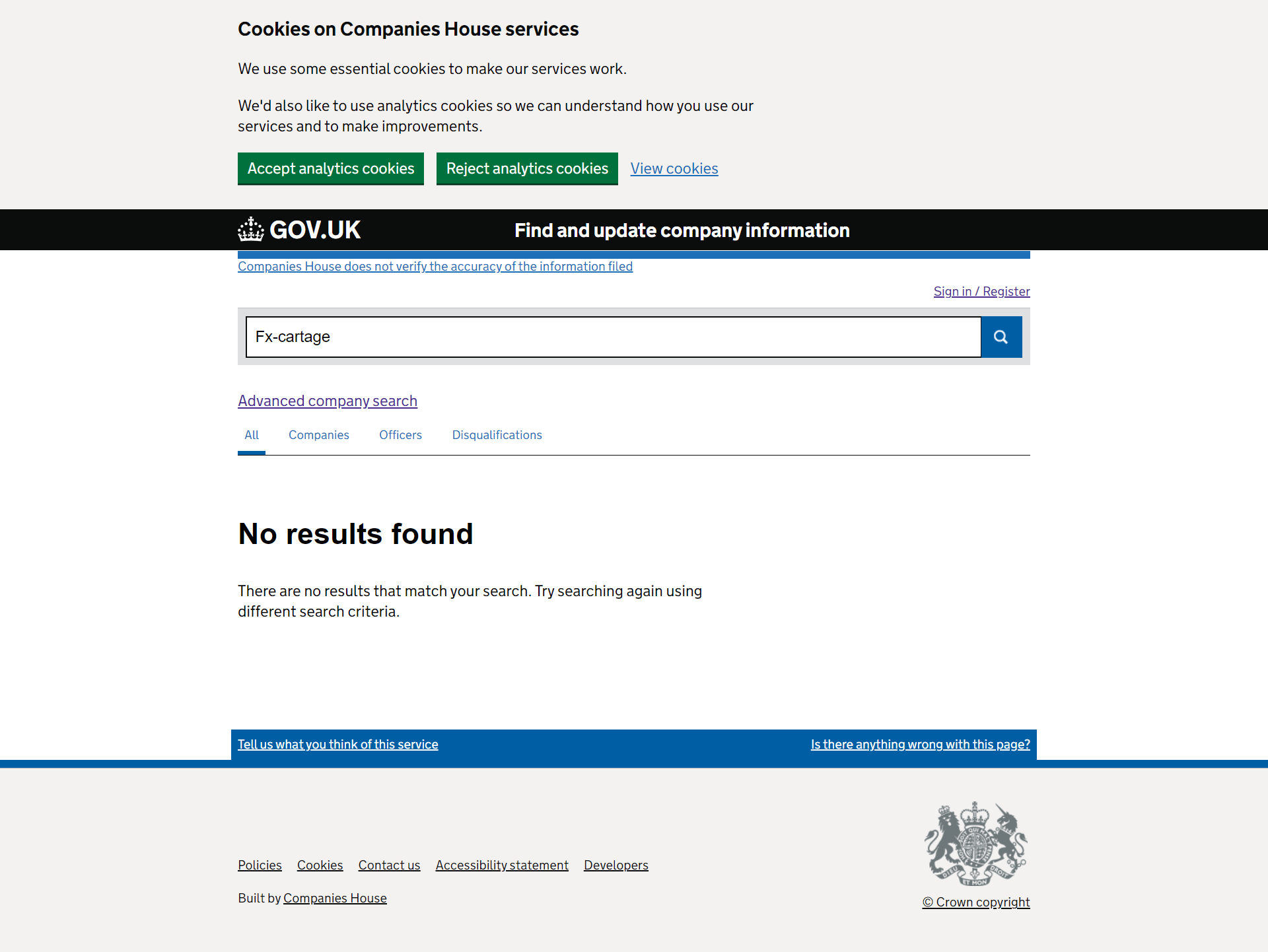 英国工商局(Companies House)