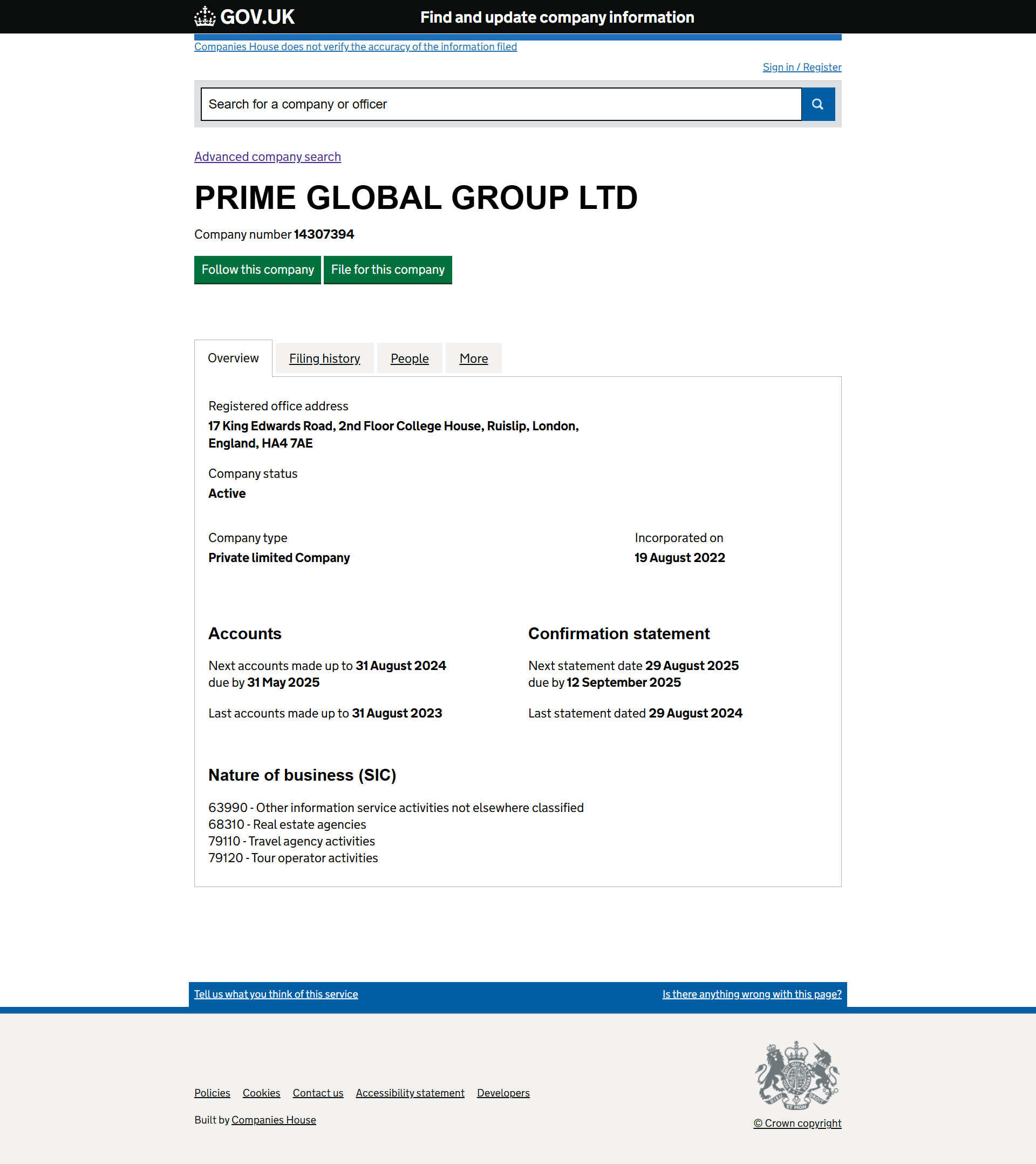 UK Companies House