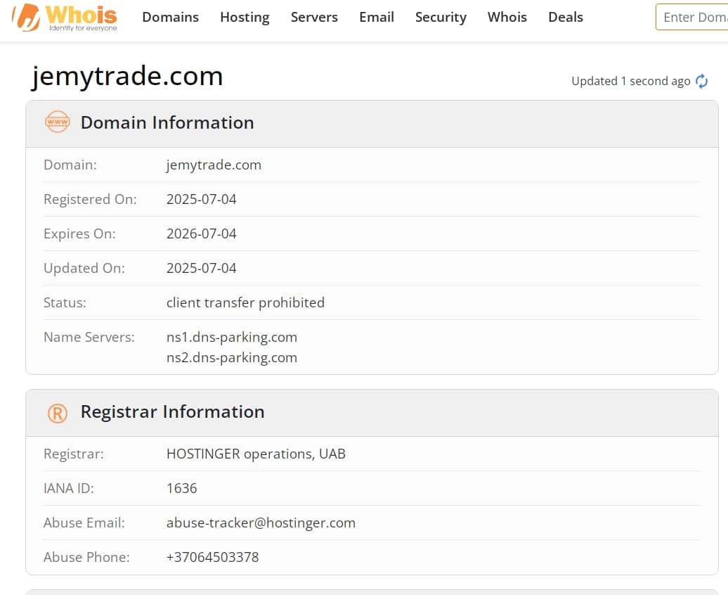 whois