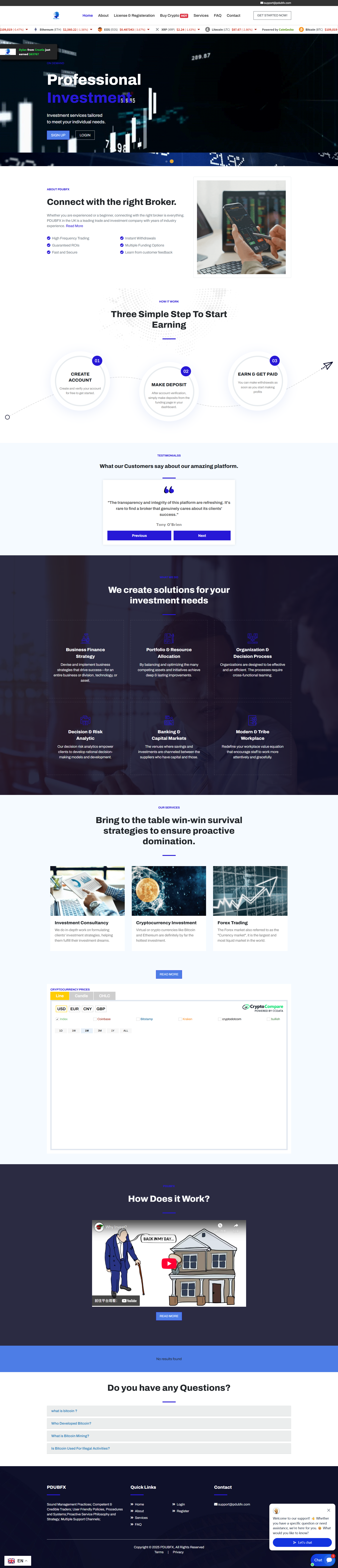 Broker Official Website