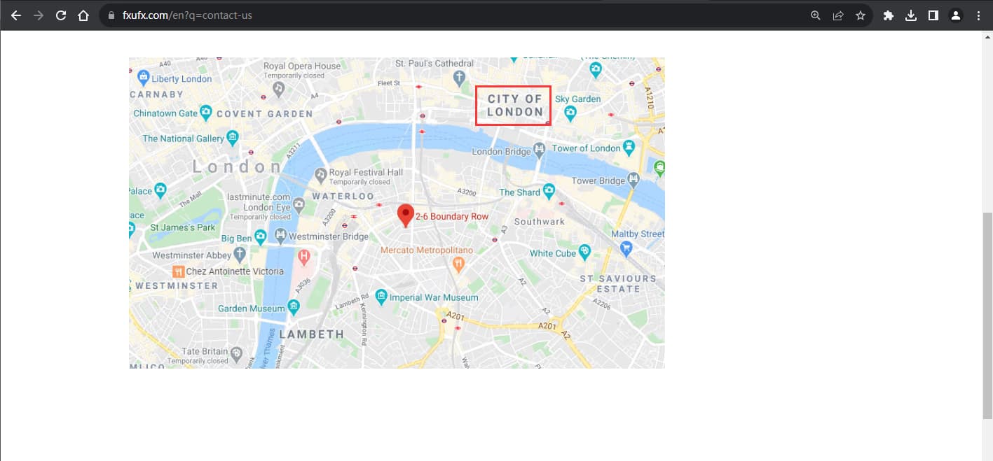 官网显示公司注册信息