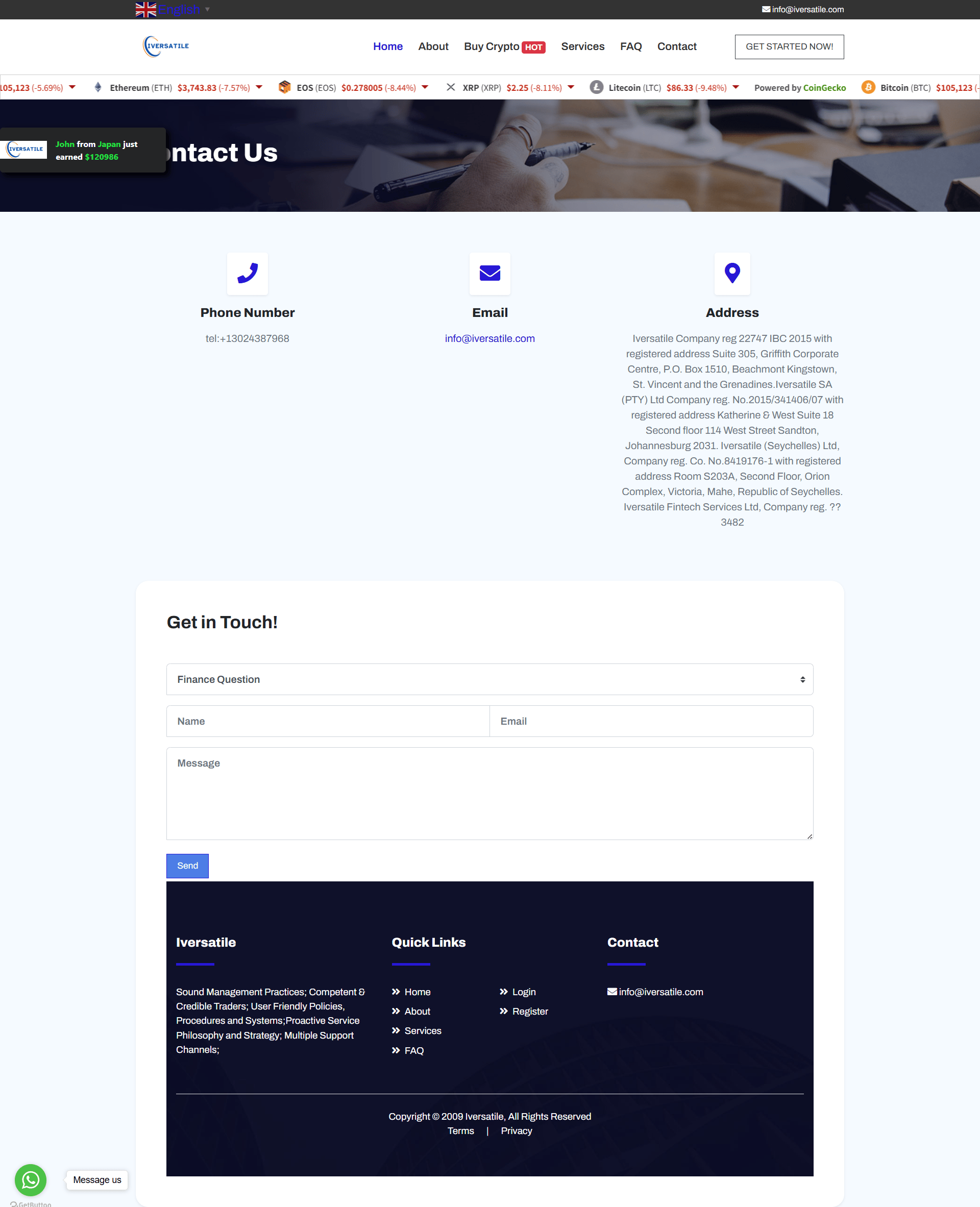 Broker Official Website