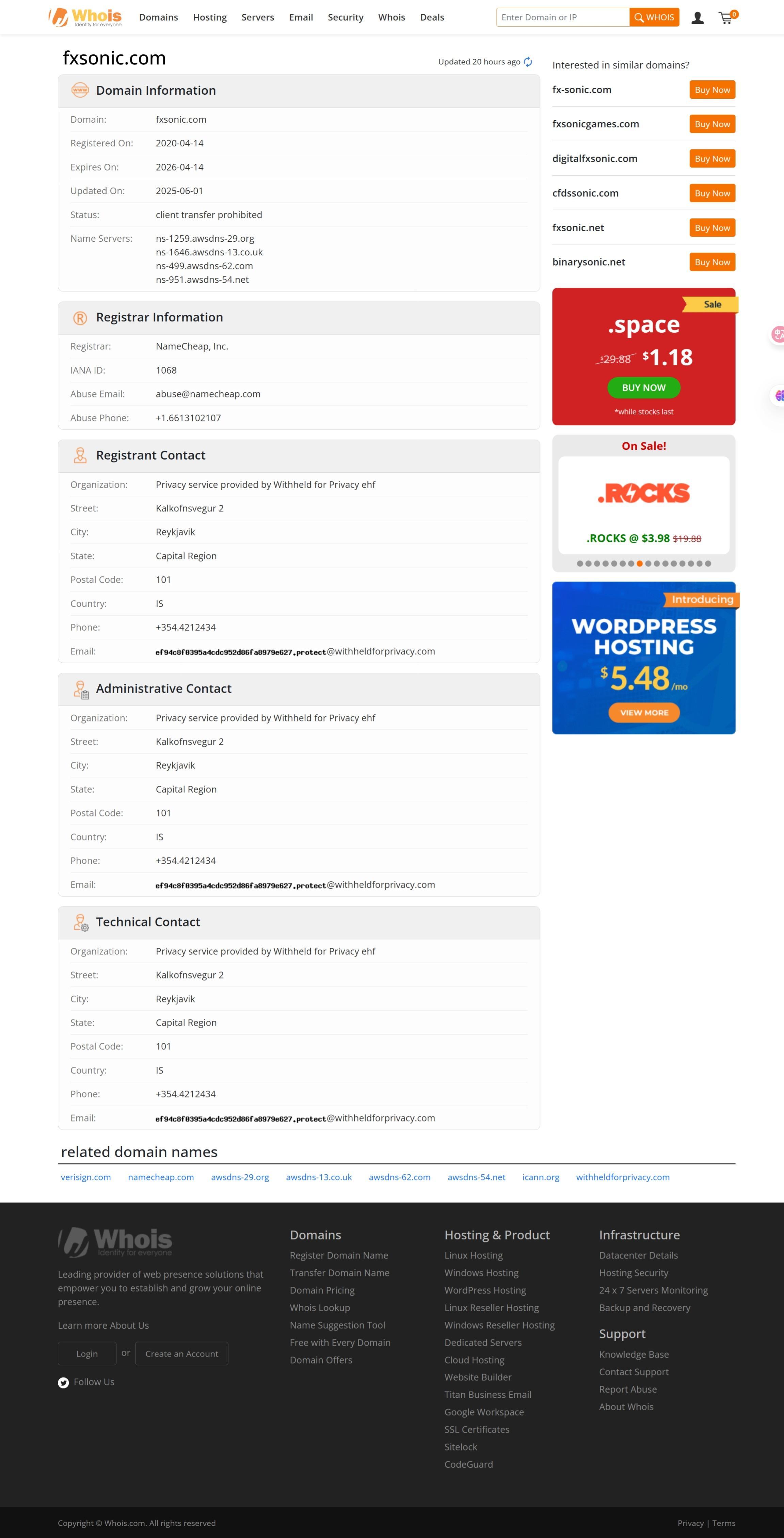 whois