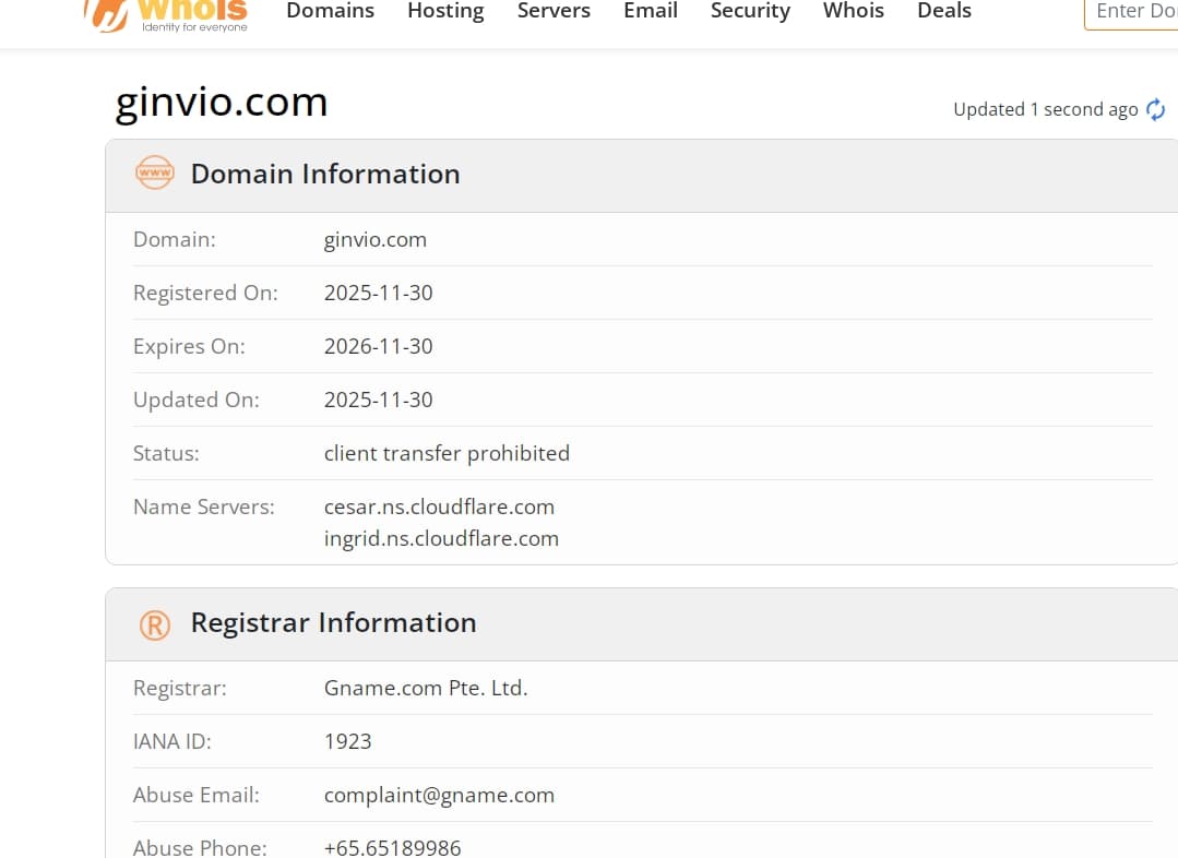 whois