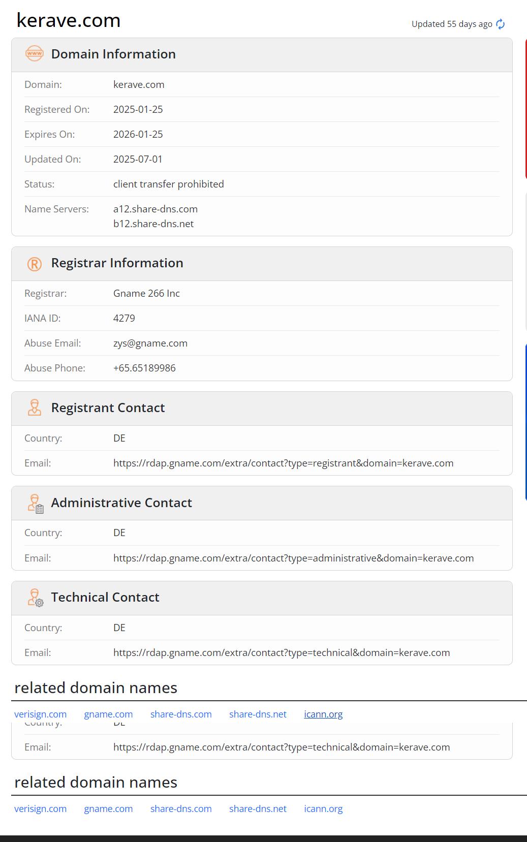 whois
