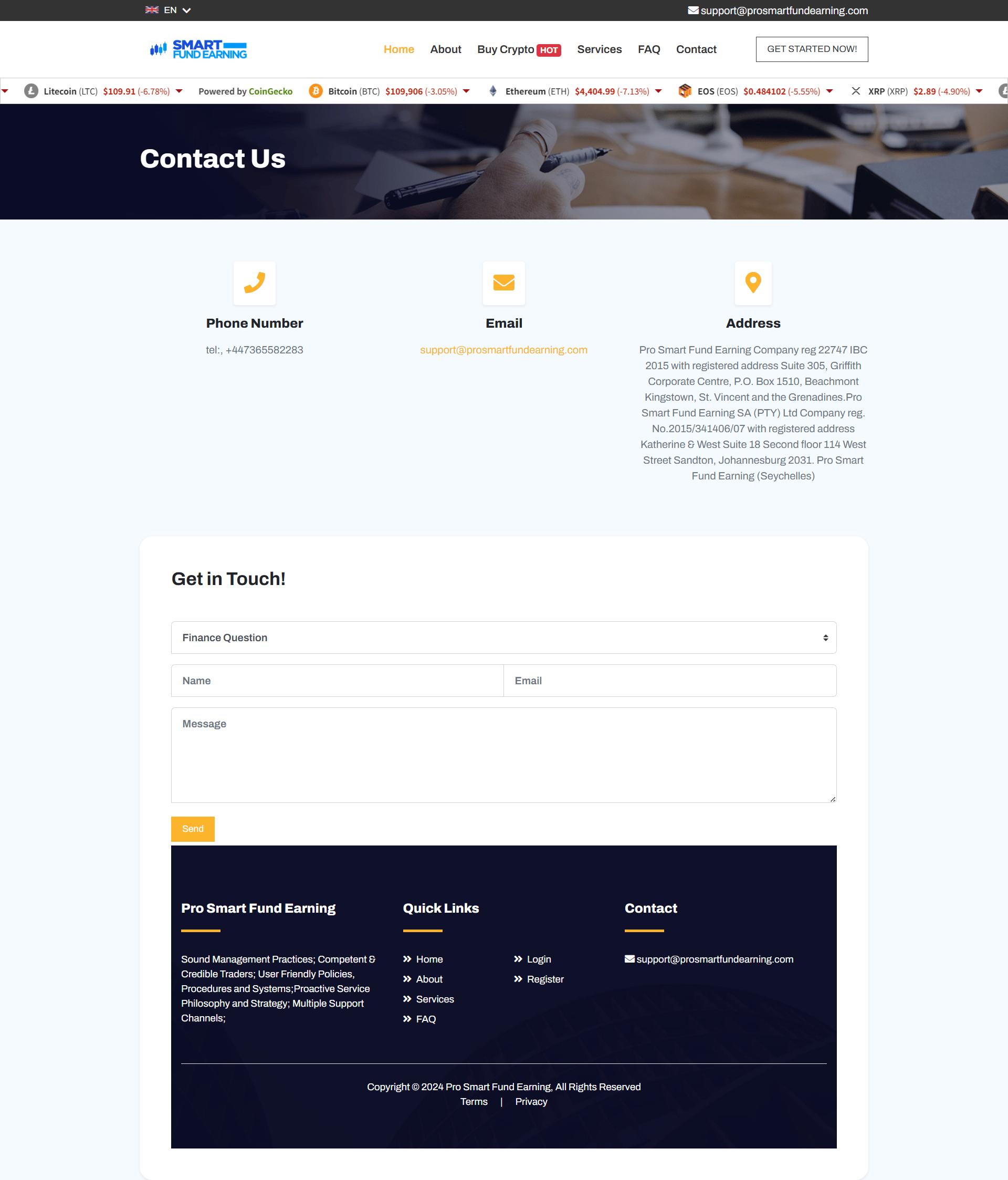 Broker Official Website