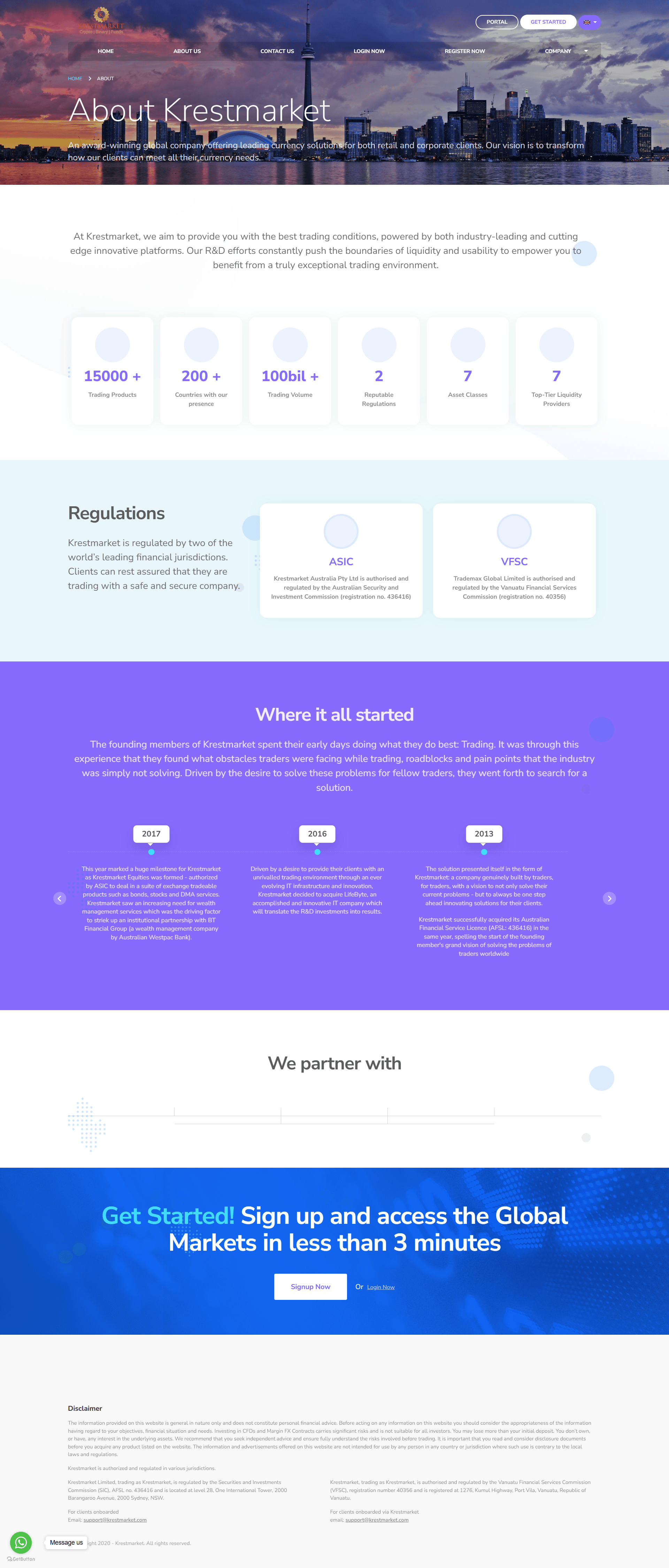 Krestmarket Official Website