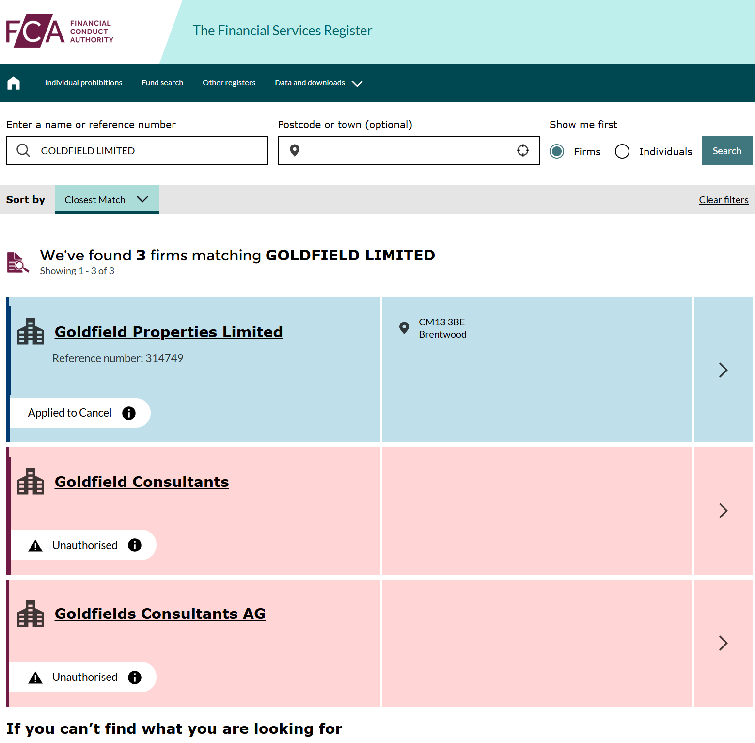 UK Financial Conduct Authority(FCA)