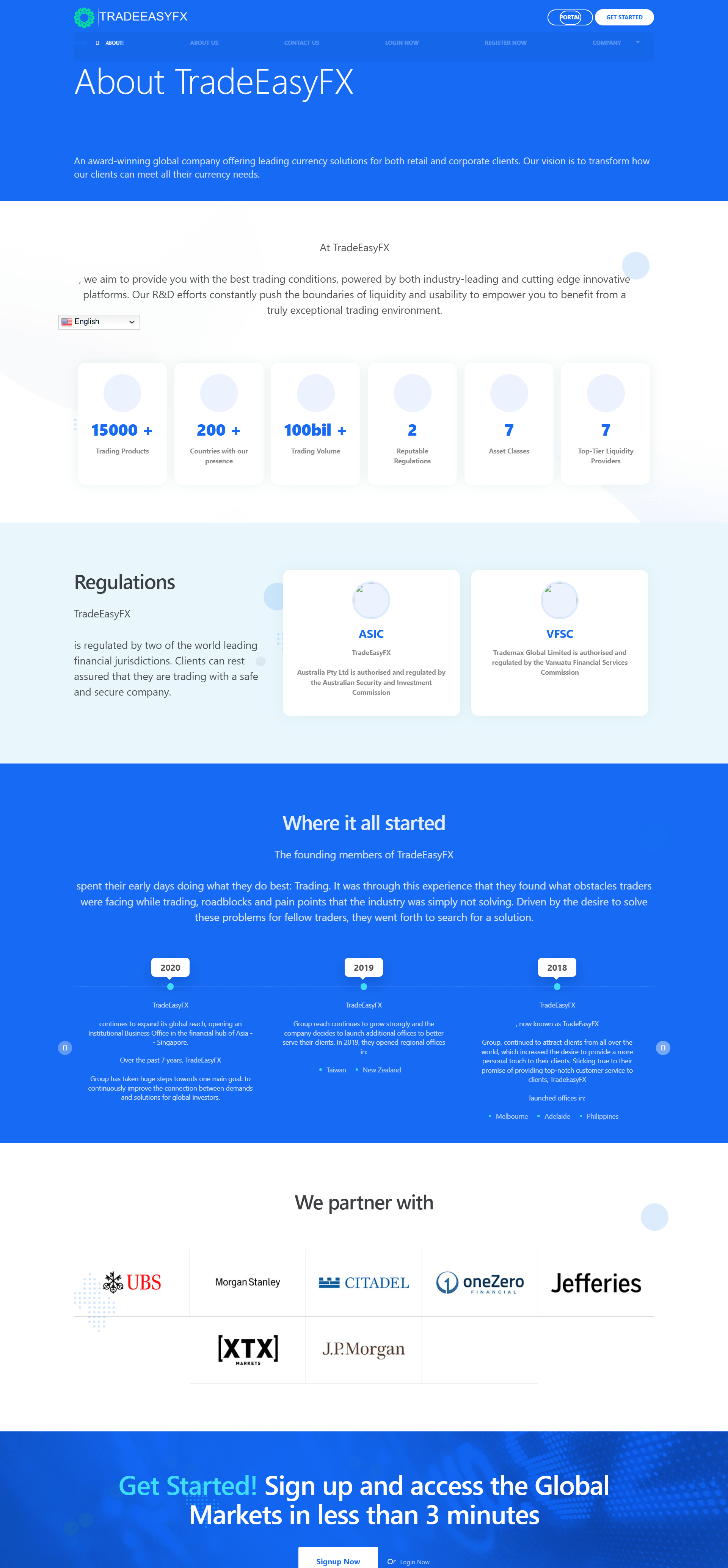 TradeEasyFX Official Website