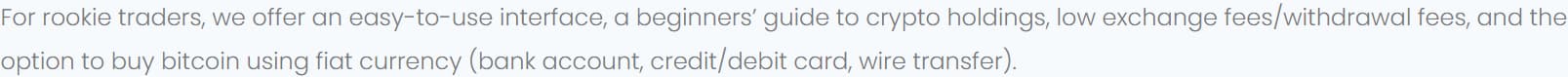Deposit and Withdrawal Methods